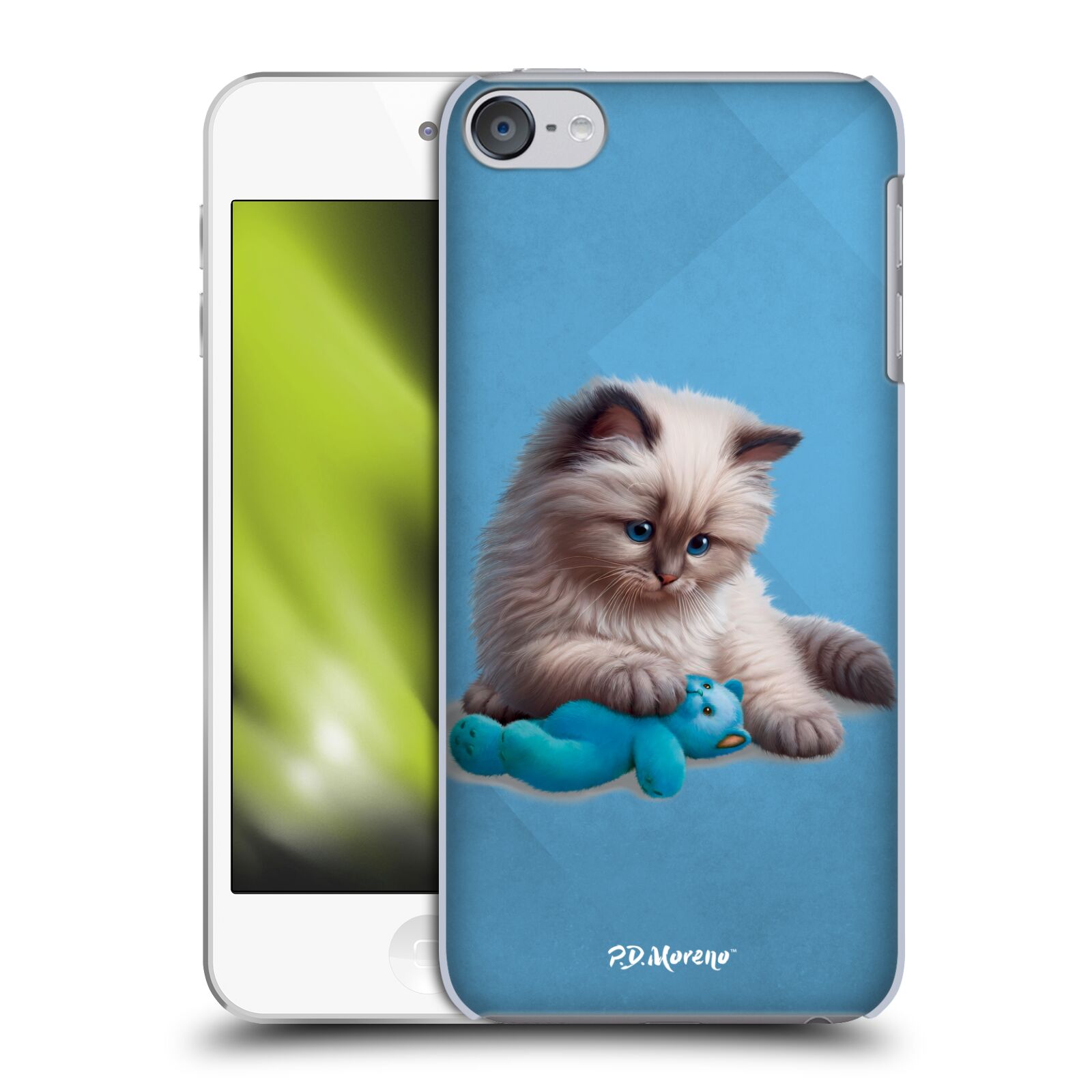 OFFICIAL P.D. MORENO PLAY CAT ARTWORK HARD BACK CASE FOR APPLE iPOD TOUCH MP3 - Picture 8 of 20