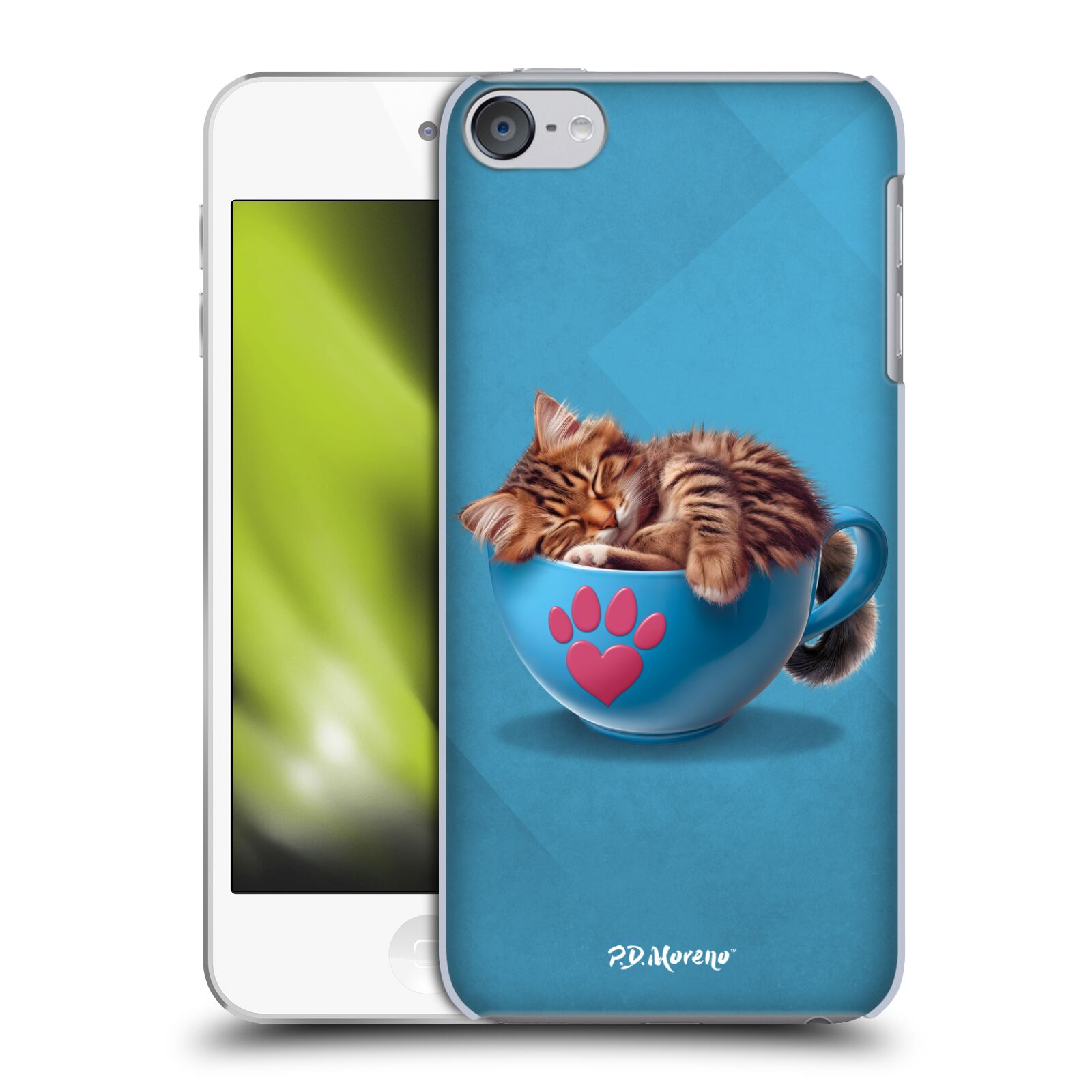 OFFICIAL P.D. MORENO PLAY CAT ARTWORK HARD BACK CASE FOR APPLE iPOD TOUCH MP3 - Picture 9 of 20