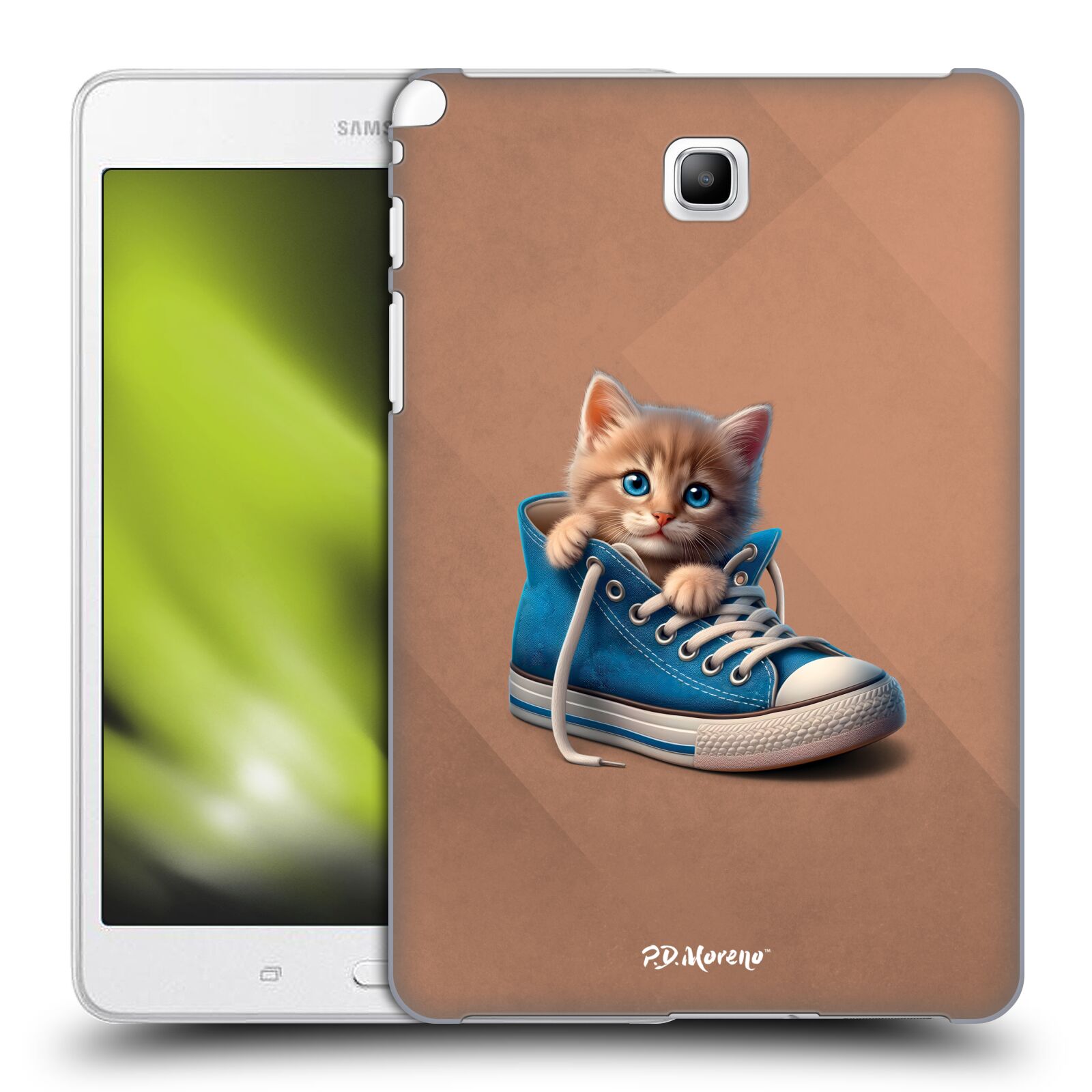 OFFICIAL P.D. MORENO PLAY CAT ARTWORK HARD BACK CASE FOR SAMSUNG TABLETS 1 - Picture 10 of 20