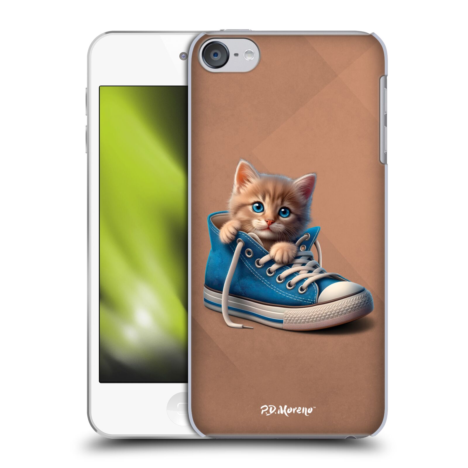 OFFICIAL P.D. MORENO PLAY CAT ARTWORK HARD BACK CASE FOR APPLE iPOD TOUCH MP3 - Picture 10 of 20
