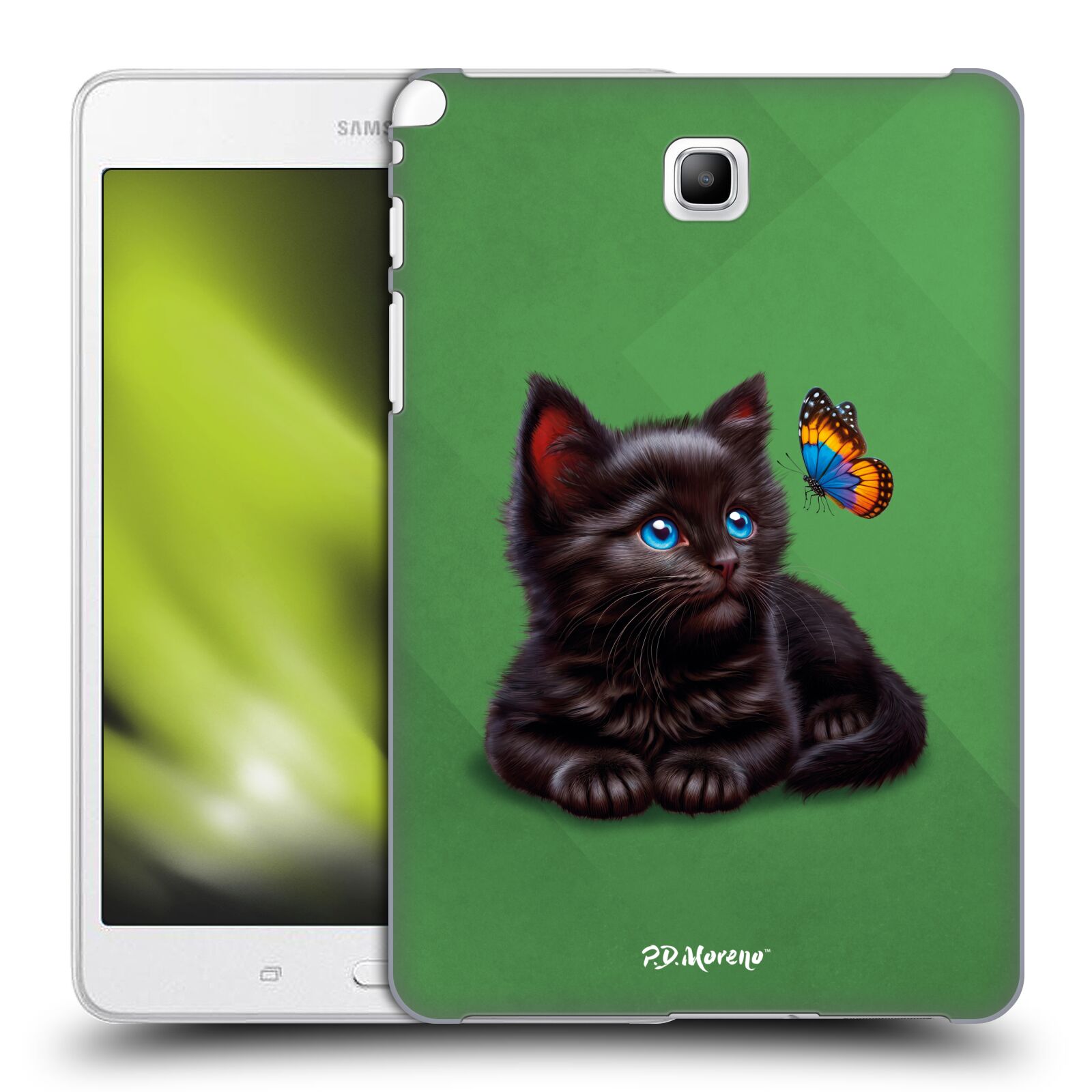 OFFICIAL P.D. MORENO PLAY CAT ARTWORK HARD BACK CASE FOR SAMSUNG TABLETS 1 - Picture 12 of 20