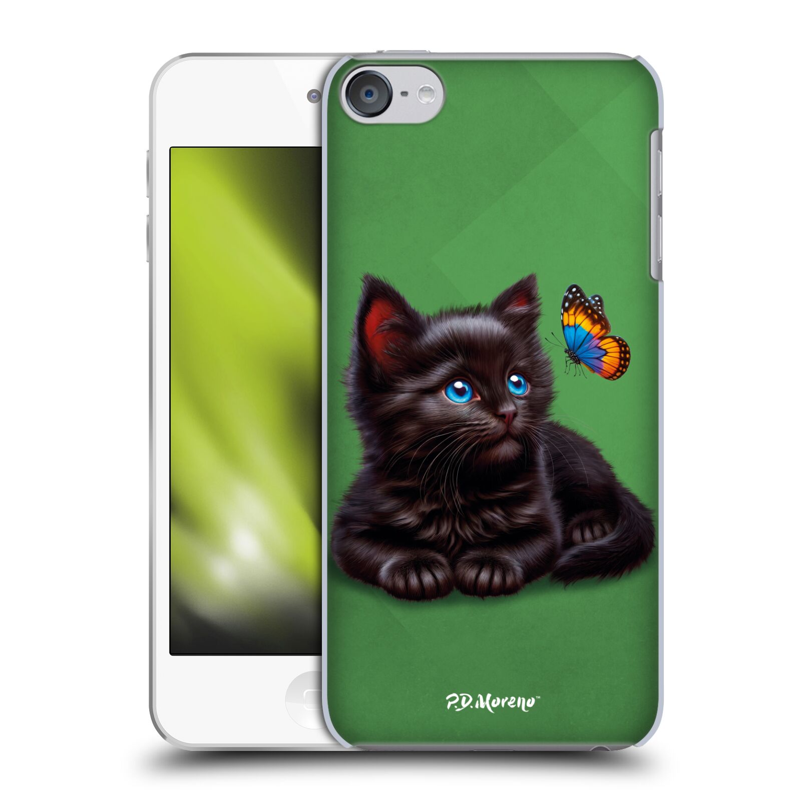 OFFICIAL P.D. MORENO PLAY CAT ARTWORK HARD BACK CASE FOR APPLE iPOD TOUCH MP3 - Picture 12 of 20