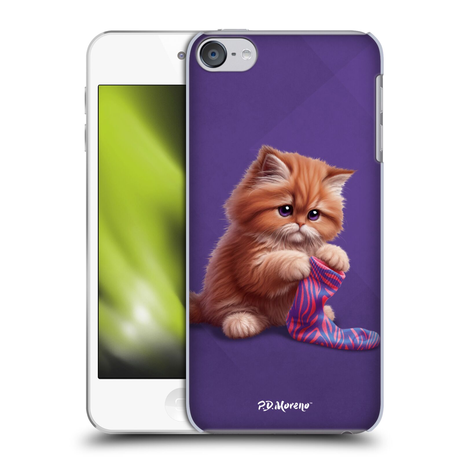 OFFICIAL P.D. MORENO PLAY CAT ARTWORK HARD BACK CASE FOR APPLE iPOD TOUCH MP3 - Picture 13 of 20