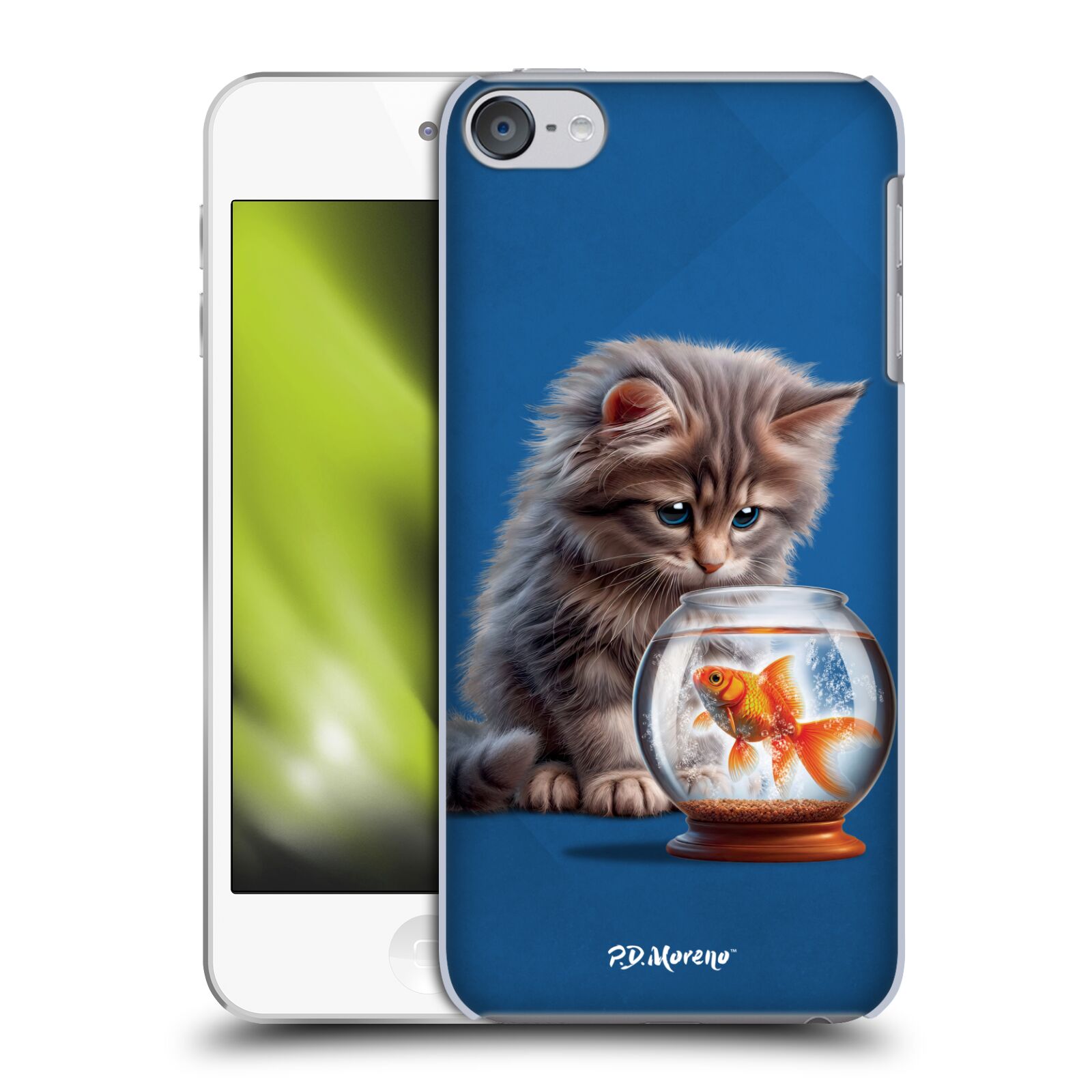 OFFICIAL P.D. MORENO PLAY CAT ARTWORK HARD BACK CASE FOR APPLE iPOD TOUCH MP3 - Picture 15 of 20