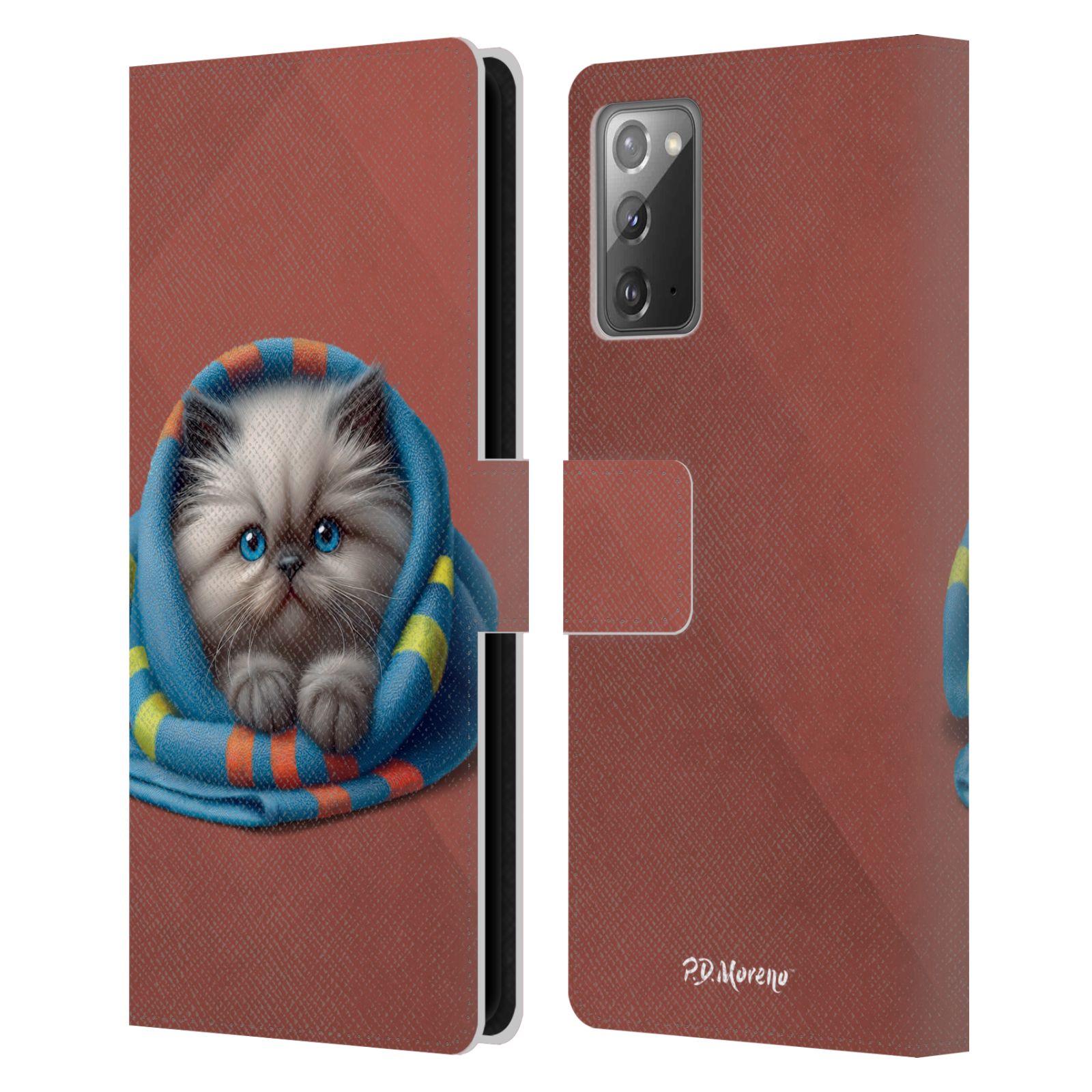 P.D. MORENO PLAY CAT ARTWORK LEATHER BOOK WALLET CASE COVER FOR SAMSUNG PHONES 2 - Picture 10 of 19