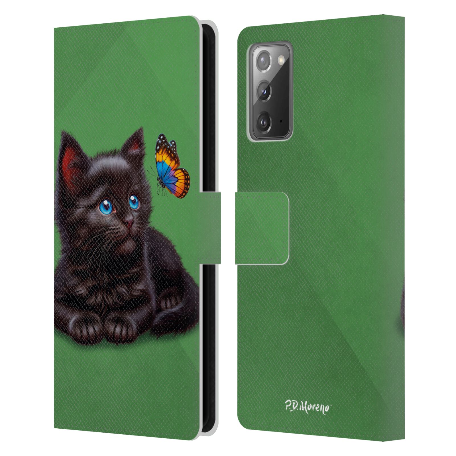 P.D. MORENO PLAY CAT ARTWORK LEATHER BOOK WALLET CASE COVER FOR SAMSUNG PHONES 2 - Picture 11 of 19