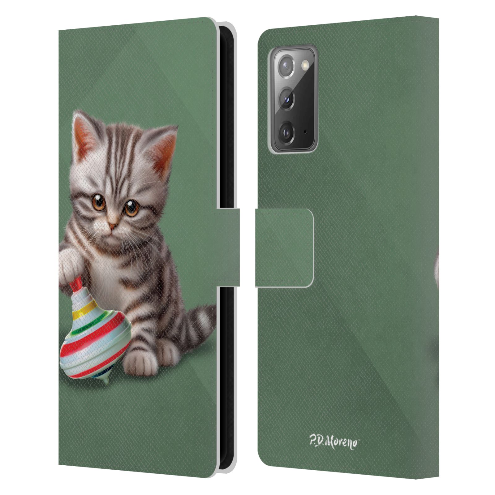 P.D. MORENO PLAY CAT ARTWORK LEATHER BOOK WALLET CASE COVER FOR SAMSUNG PHONES 2 - Picture 13 of 19