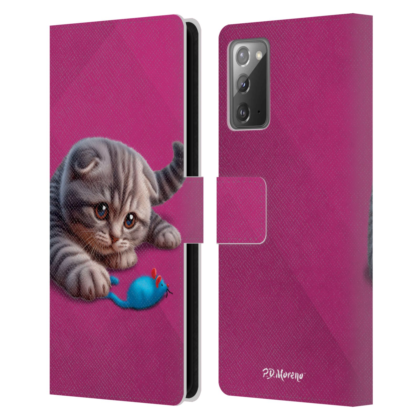 P.D. MORENO PLAY CAT ARTWORK LEATHER BOOK WALLET CASE COVER FOR SAMSUNG PHONES 2 - Picture 18 of 19