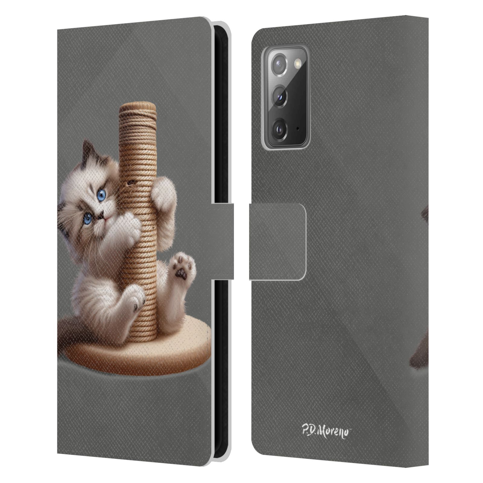 P.D. MORENO PLAY CAT ARTWORK LEATHER BOOK WALLET CASE COVER FOR SAMSUNG PHONES 2 - Picture 19 of 19