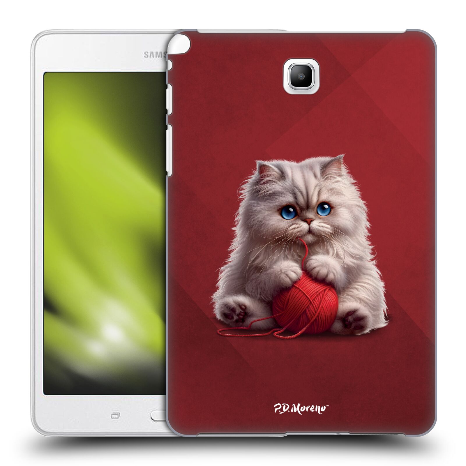 OFFICIAL P.D. MORENO PLAY CAT ARTWORK HARD BACK CASE FOR SAMSUNG TABLETS 1 - Picture 16 of 20