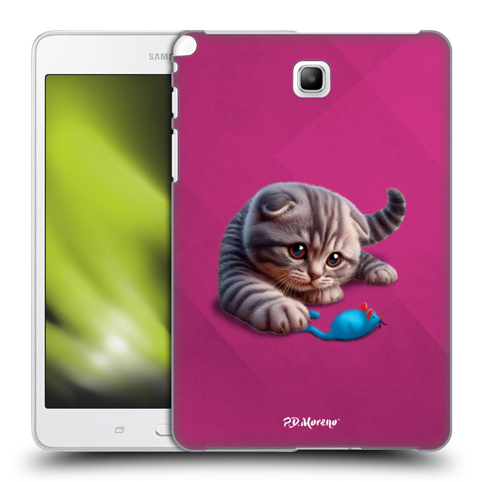 OFFICIAL P.D. MORENO PLAY CAT ARTWORK HARD BACK CASE FOR SAMSUNG TABLETS 1 - Picture 19 of 20