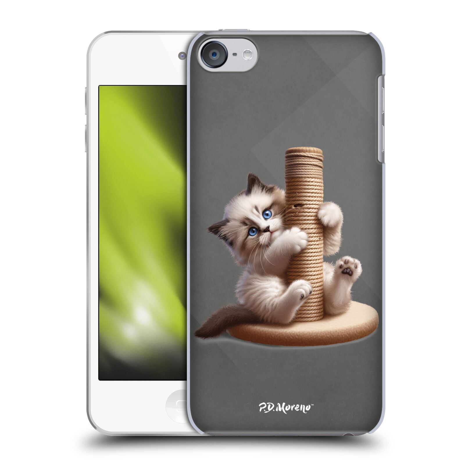 OFFICIAL P.D. MORENO PLAY CAT ARTWORK HARD BACK CASE FOR APPLE iPOD TOUCH MP3 - Picture 20 of 20