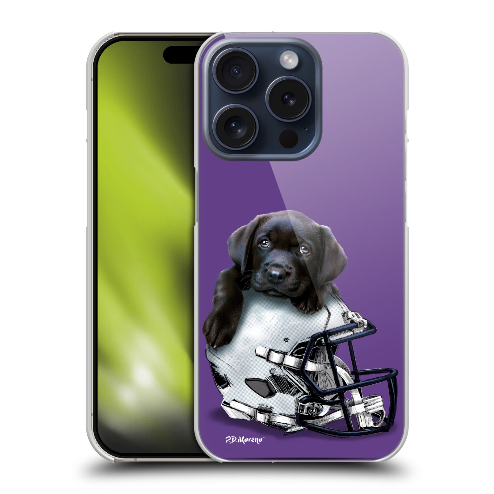OFFICIAL P.D. MORENO SPORT PUPPIES HARD BACK CASE FOR APPLE iPHONE PHONES - Picture 10 of 16