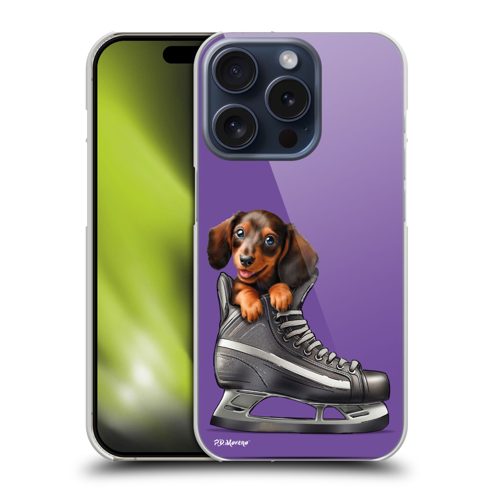 OFFICIAL P.D. MORENO SPORT PUPPIES HARD BACK CASE FOR APPLE iPHONE PHONES - Picture 13 of 16
