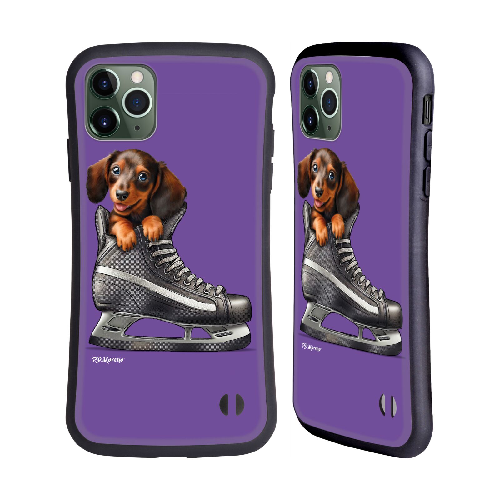 OFFICIAL P.D. MORENO SPORT PUPPIES HYBRID CASE FOR APPLE iPHONES PHONES - Picture 14 of 19