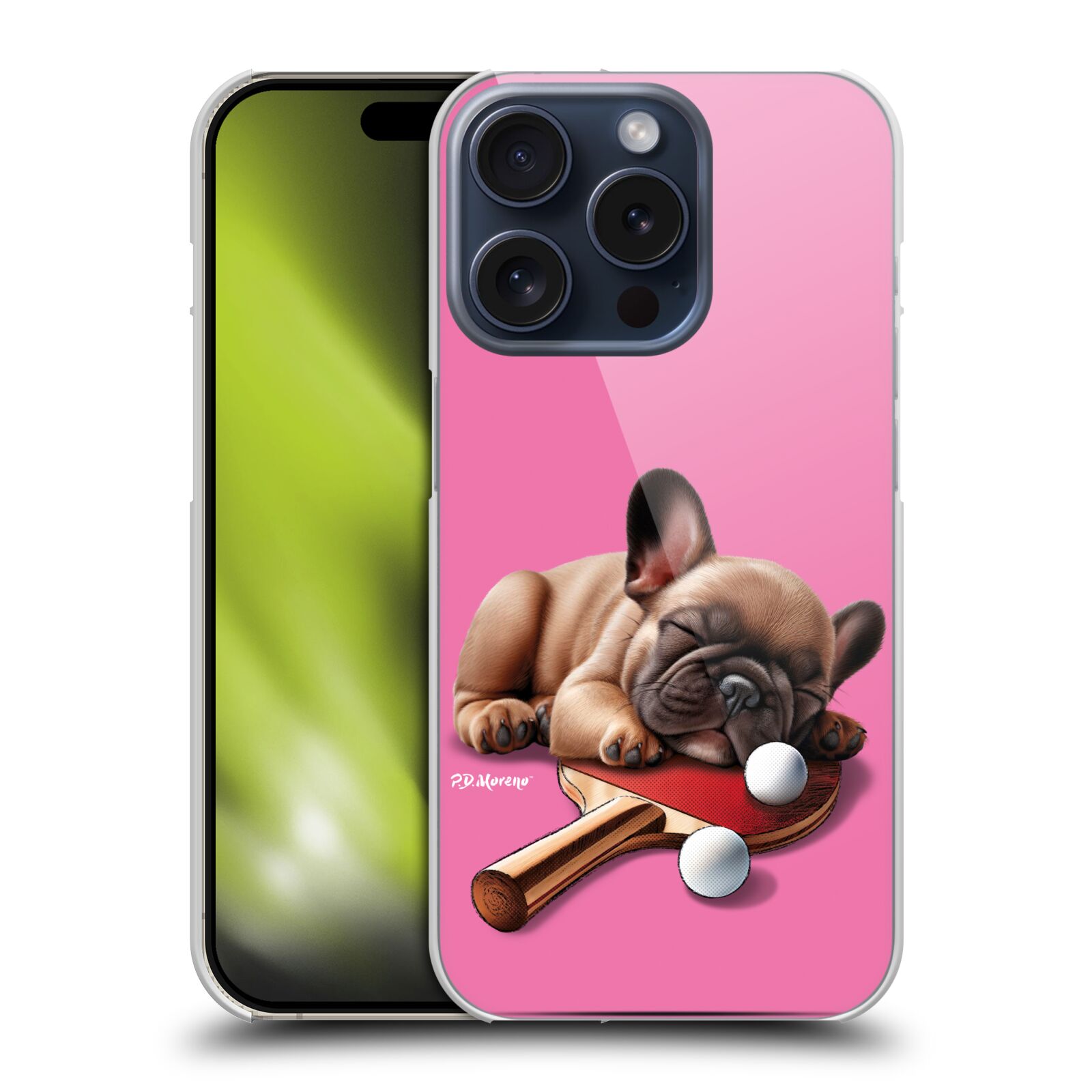 OFFICIAL P.D. MORENO SPORT PUPPIES HARD BACK CASE FOR APPLE iPHONE PHONES - Picture 15 of 16