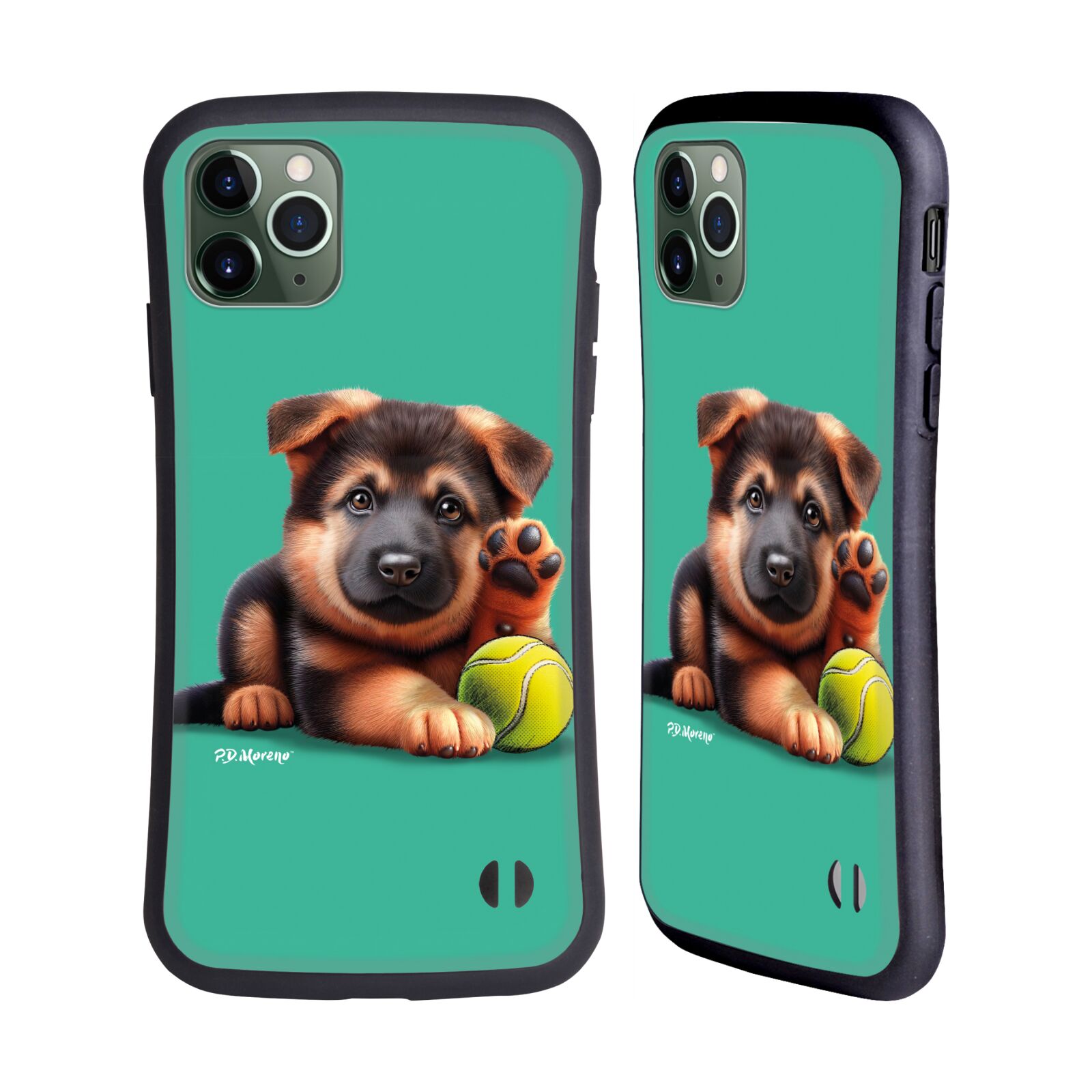 OFFICIAL P.D. MORENO SPORT PUPPIES HYBRID CASE FOR APPLE iPHONES PHONES - Picture 17 of 19