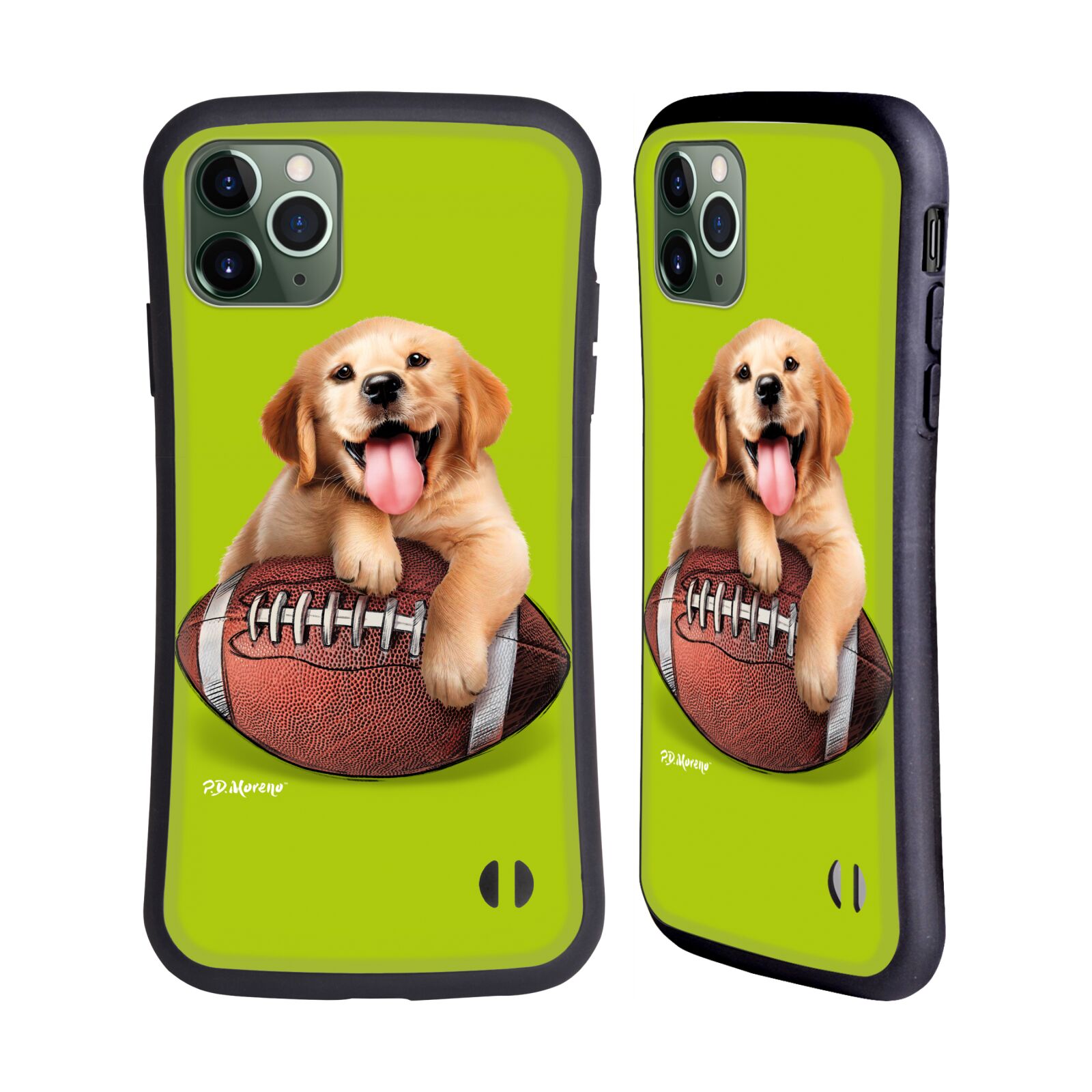 OFFICIAL P.D. MORENO SPORT PUPPIES HYBRID CASE FOR APPLE iPHONES PHONES - Picture 18 of 19