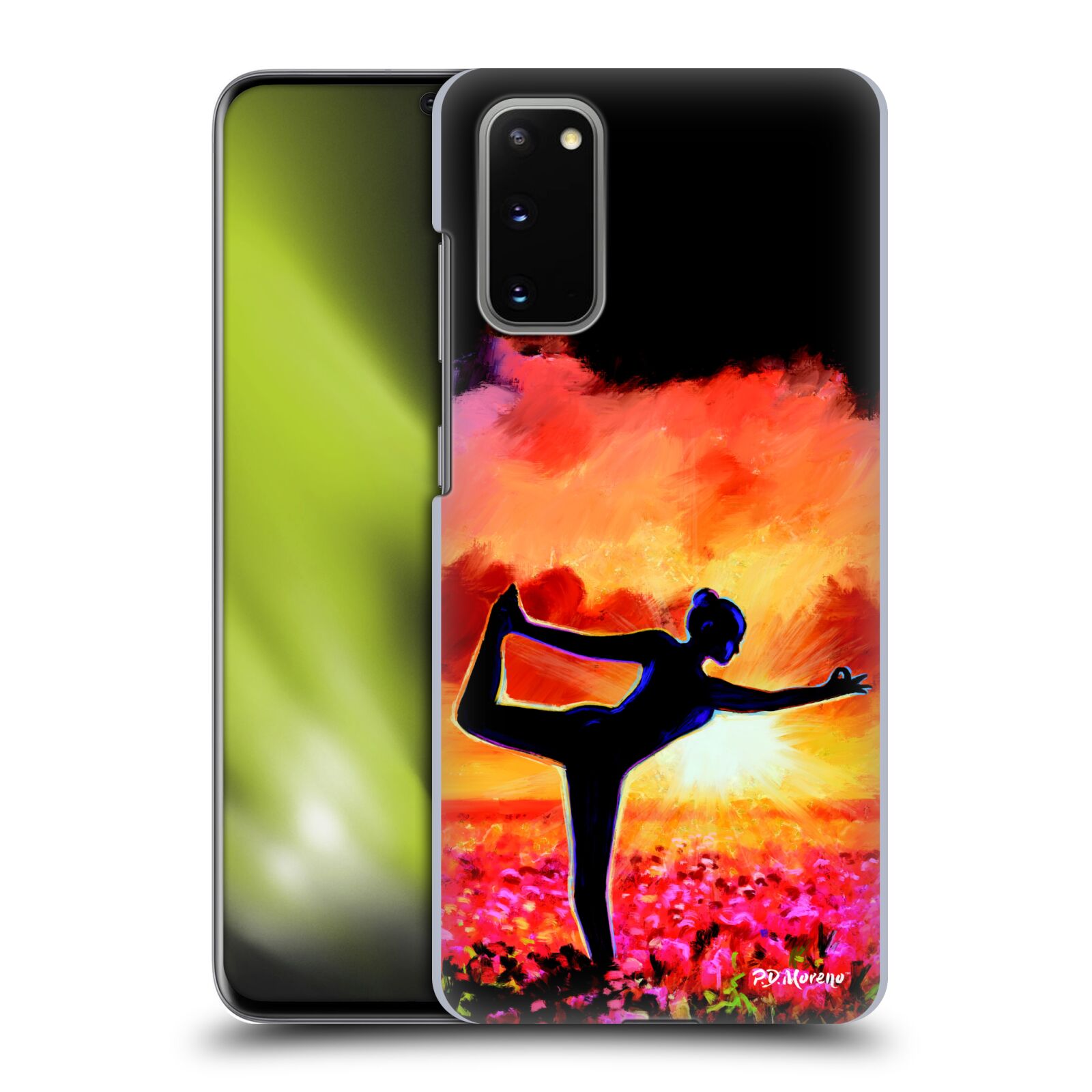 OFFICIAL P.D. MORENO YOGA SILHOUETTES HARD BACK CASE FOR SAMSUNG PHONES 1 - Picture 8 of 20