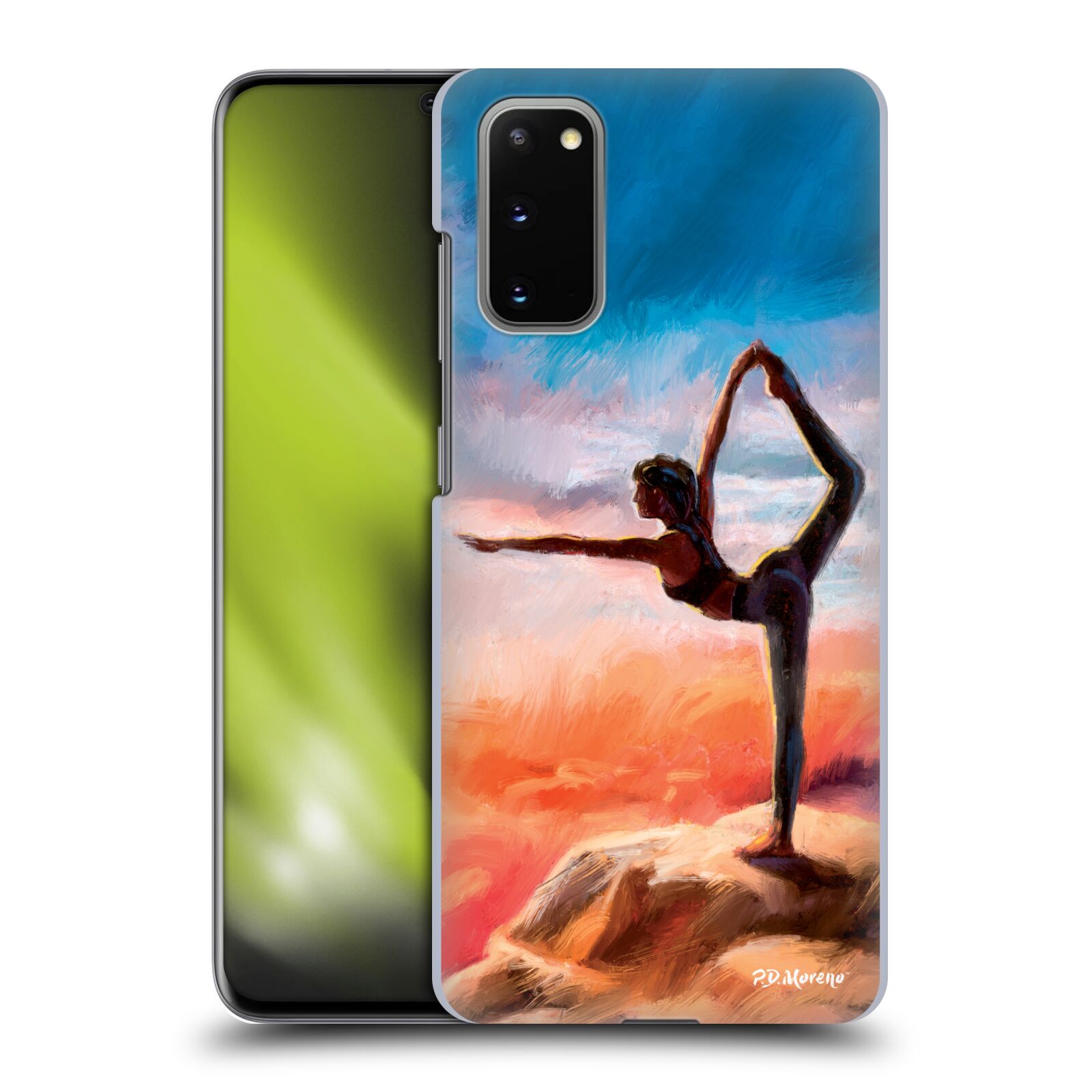 OFFICIAL P.D. MORENO YOGA SILHOUETTES HARD BACK CASE FOR SAMSUNG PHONES 1 - Picture 10 of 20