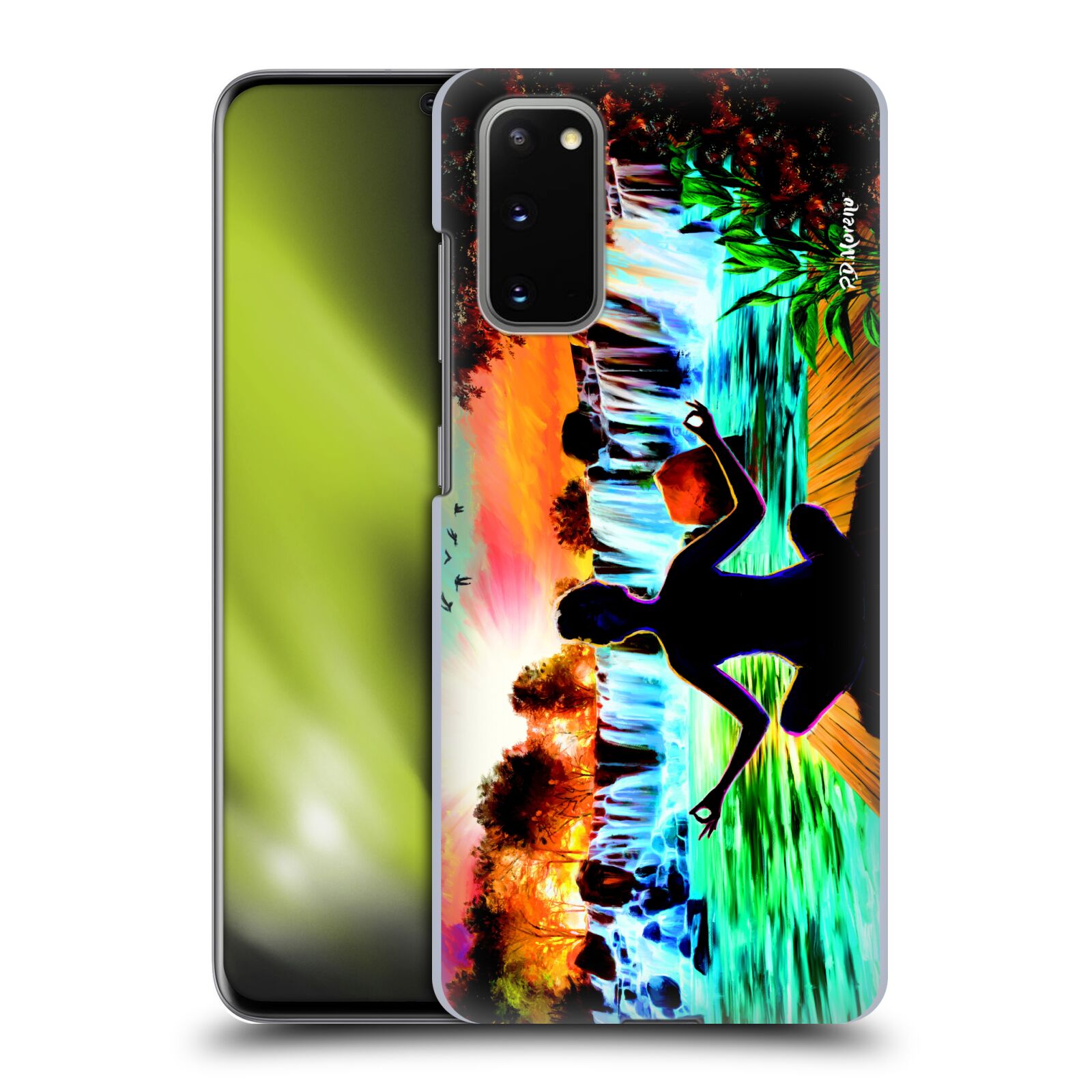 OFFICIAL P.D. MORENO YOGA SILHOUETTES HARD BACK CASE FOR SAMSUNG PHONES 1 - Picture 13 of 20