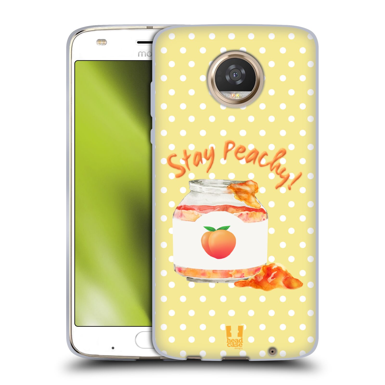 HEAD CASE DESIGNS PEACHES SOFT GEL CASE FOR MOTOROLA PHONES - Picture 10 of 12