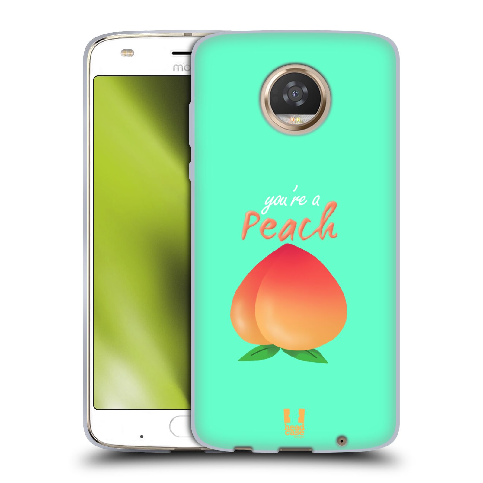 HEAD CASE DESIGNS PEACHES SOFT GEL CASE FOR MOTOROLA PHONES - Picture 11 of 12