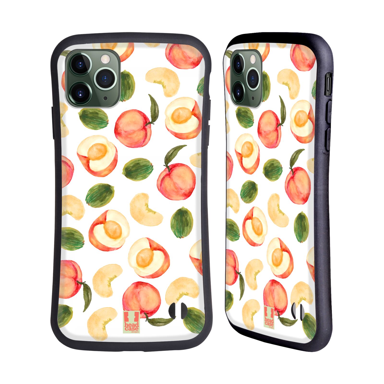 HEAD CASE PEACHES HYBRID CASE FOR APPLE iPHONES PHONES - Picture 11 of 12