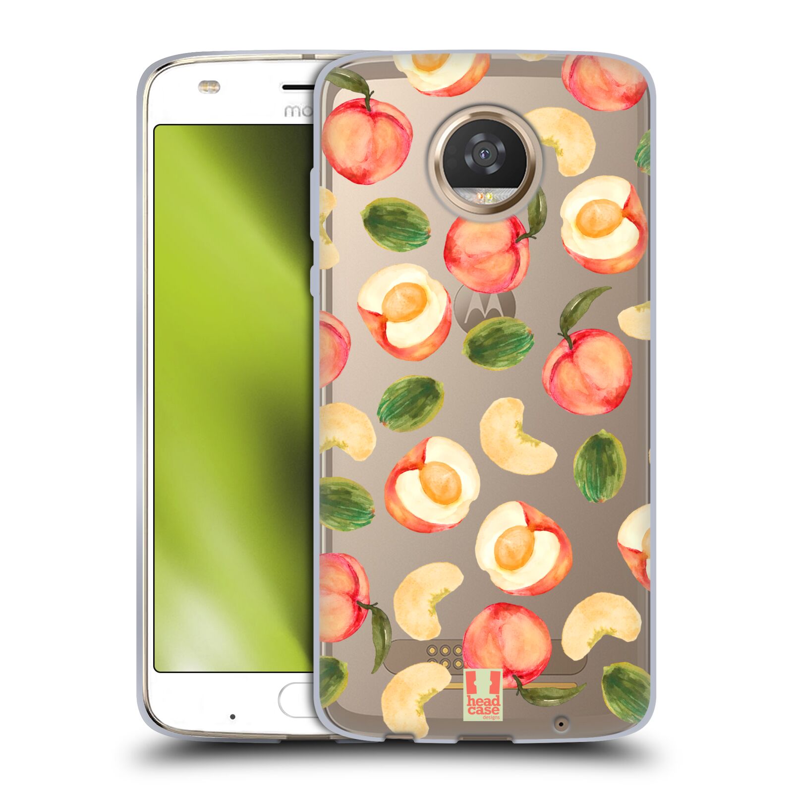 HEAD CASE DESIGNS PEACHES SOFT GEL CASE FOR MOTOROLA PHONES - Picture 12 of 12