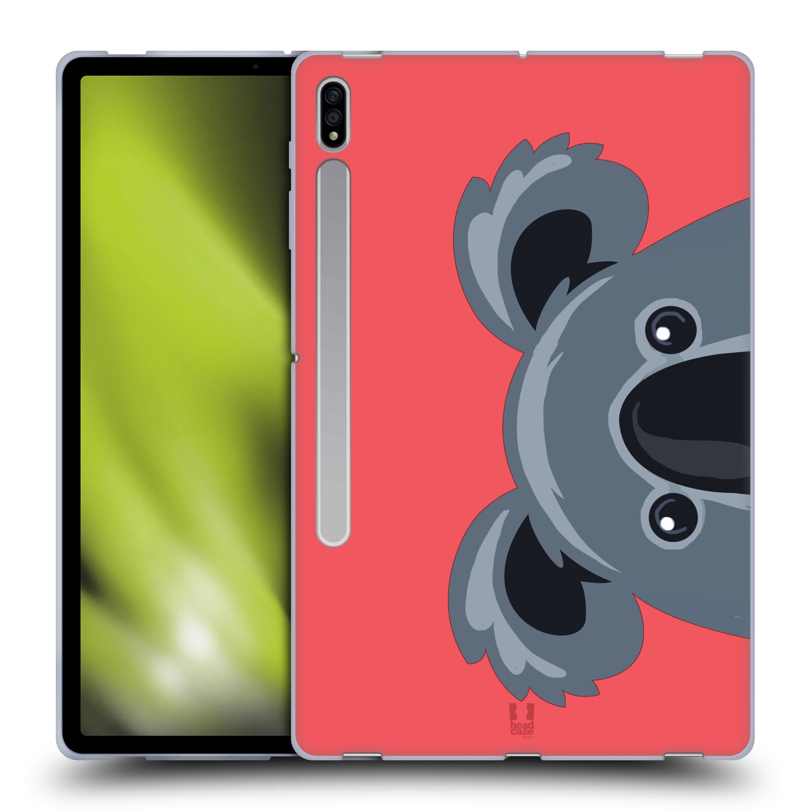 HEAD CASE DESIGNS PEEKING ANIMALS SOFT GEL CASE FOR SAMSUNG TABLETS 1 - Picture 9 of 13