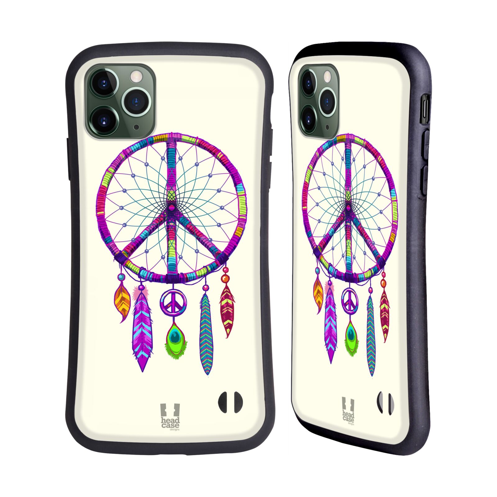 HEAD CASE DESIGNS PEACE EMBLEMS HYBRID CASE FOR APPLE iPHONES PHONES - Picture 8 of 13