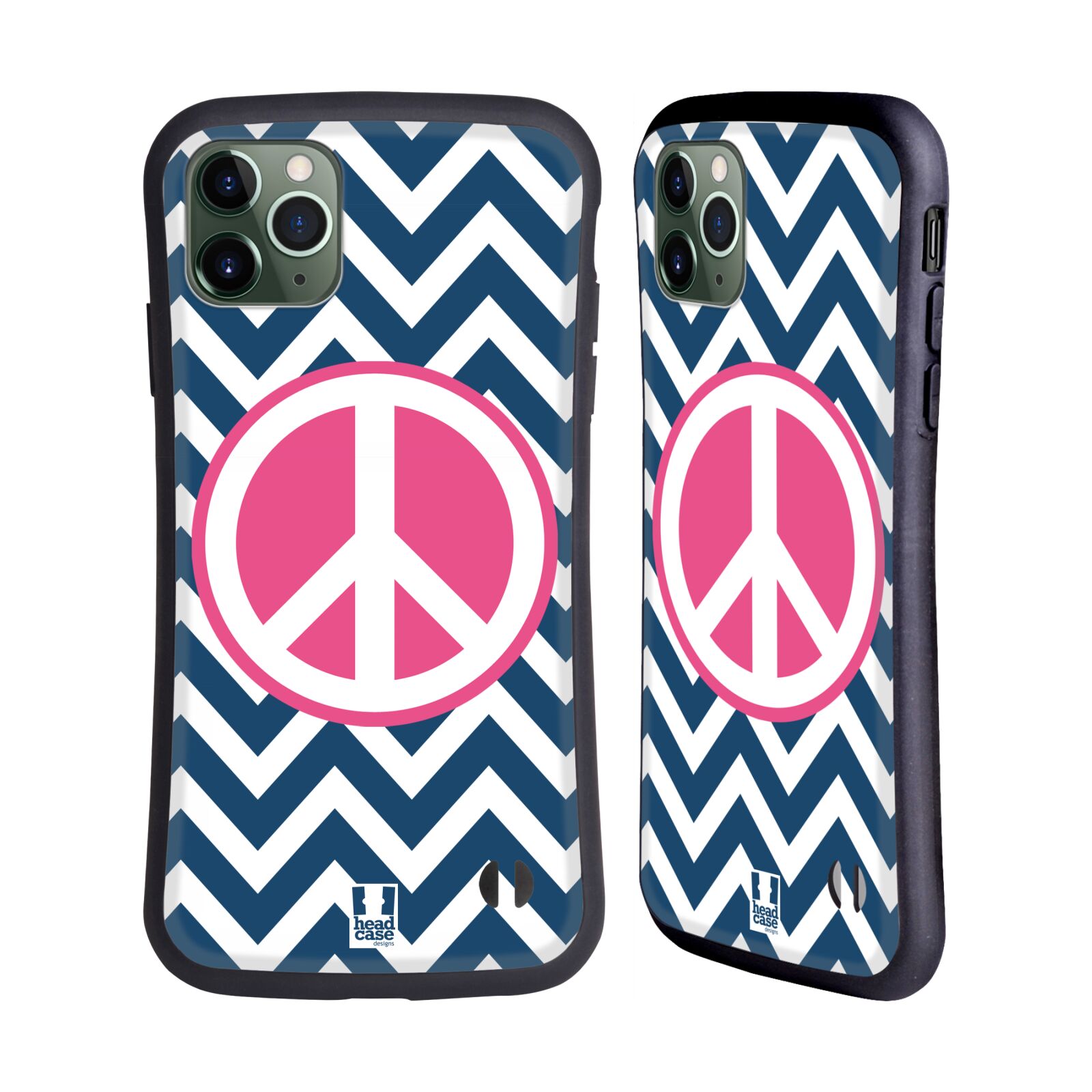 HEAD CASE DESIGNS PEACE EMBLEMS HYBRID CASE FOR APPLE iPHONES PHONES - Picture 13 of 13