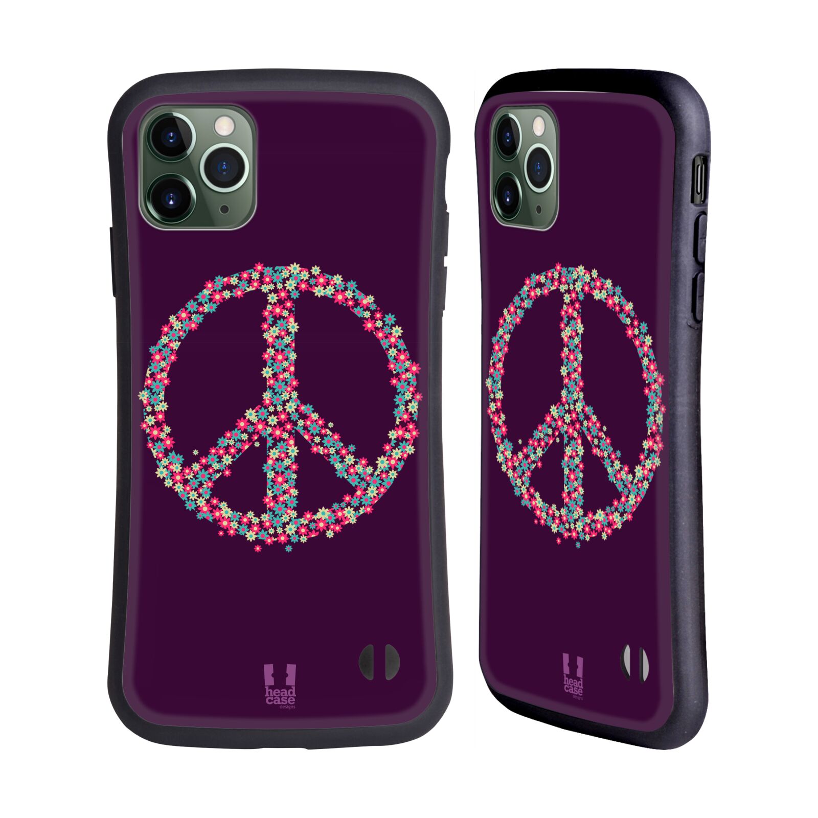 HEAD CASE DESIGNS PEACE EMBLEMS HYBRID CASE FOR APPLE iPHONES PHONES - Picture 9 of 13
