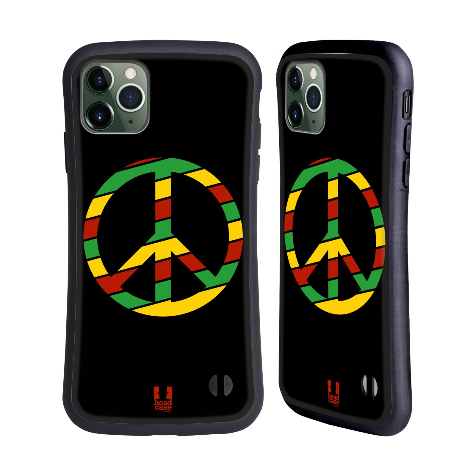 HEAD CASE DESIGNS PEACE EMBLEMS HYBRID CASE FOR APPLE iPHONES PHONES - Picture 12 of 13