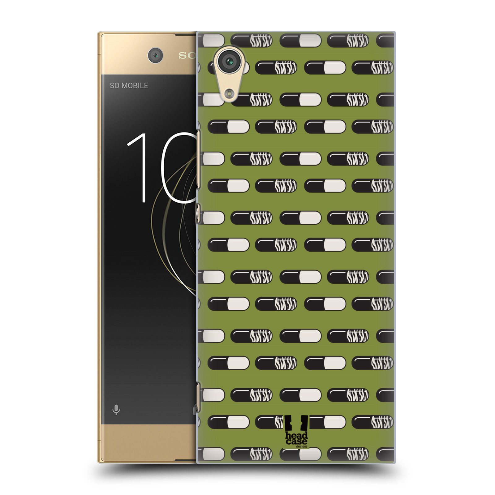 HEAD CASE DESIGNS PILL PATTERNS HARD BACK CASE FOR SONY PHONES 1 HEAD CASE DESIGNS PILL PATTERNS HARD BACK CASE