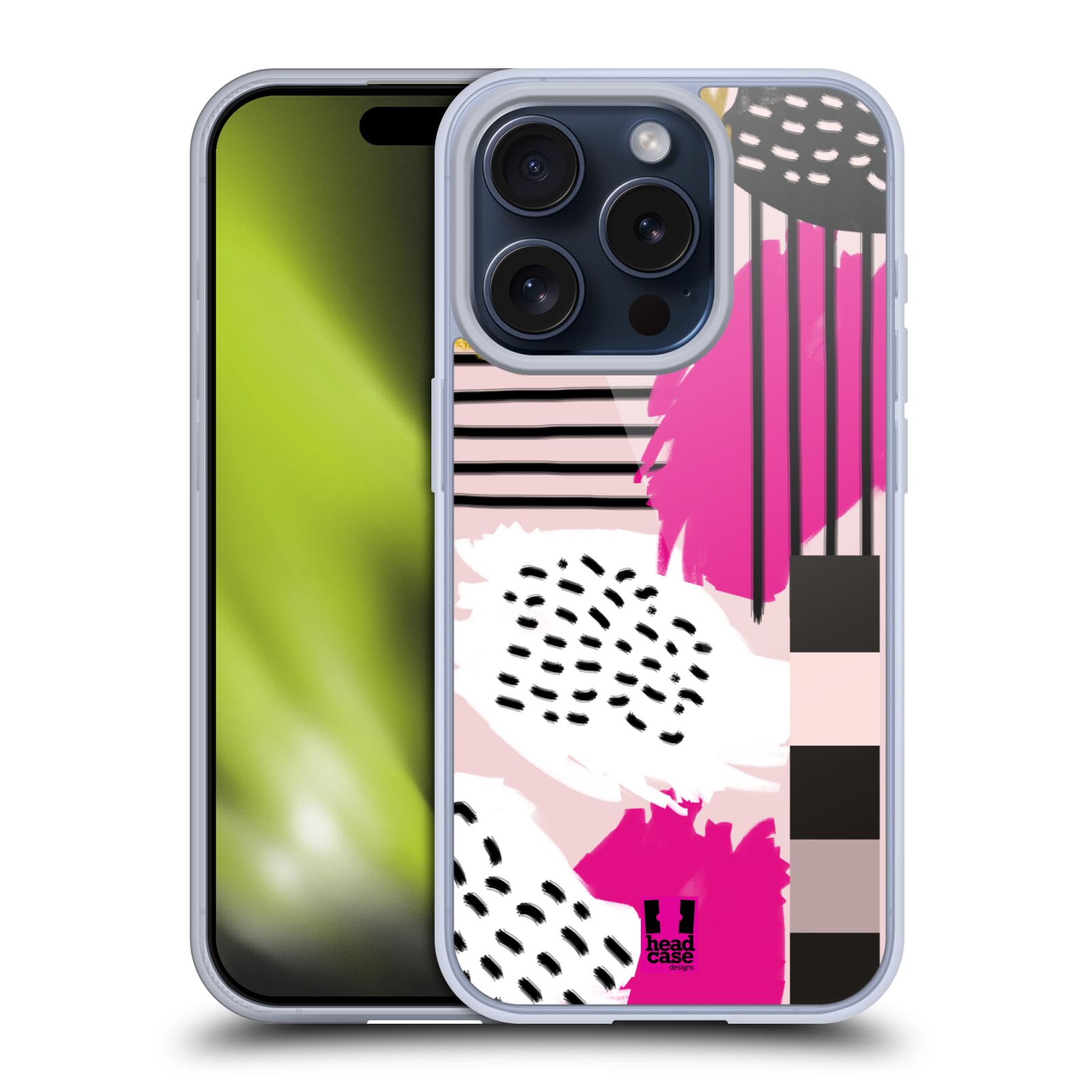 CUSTODIA HEAD CASE DESIGNS PINK EMPIRE SOFT GEL PER TELEFONI APPLE iPHONE - Foto 8 di 14
