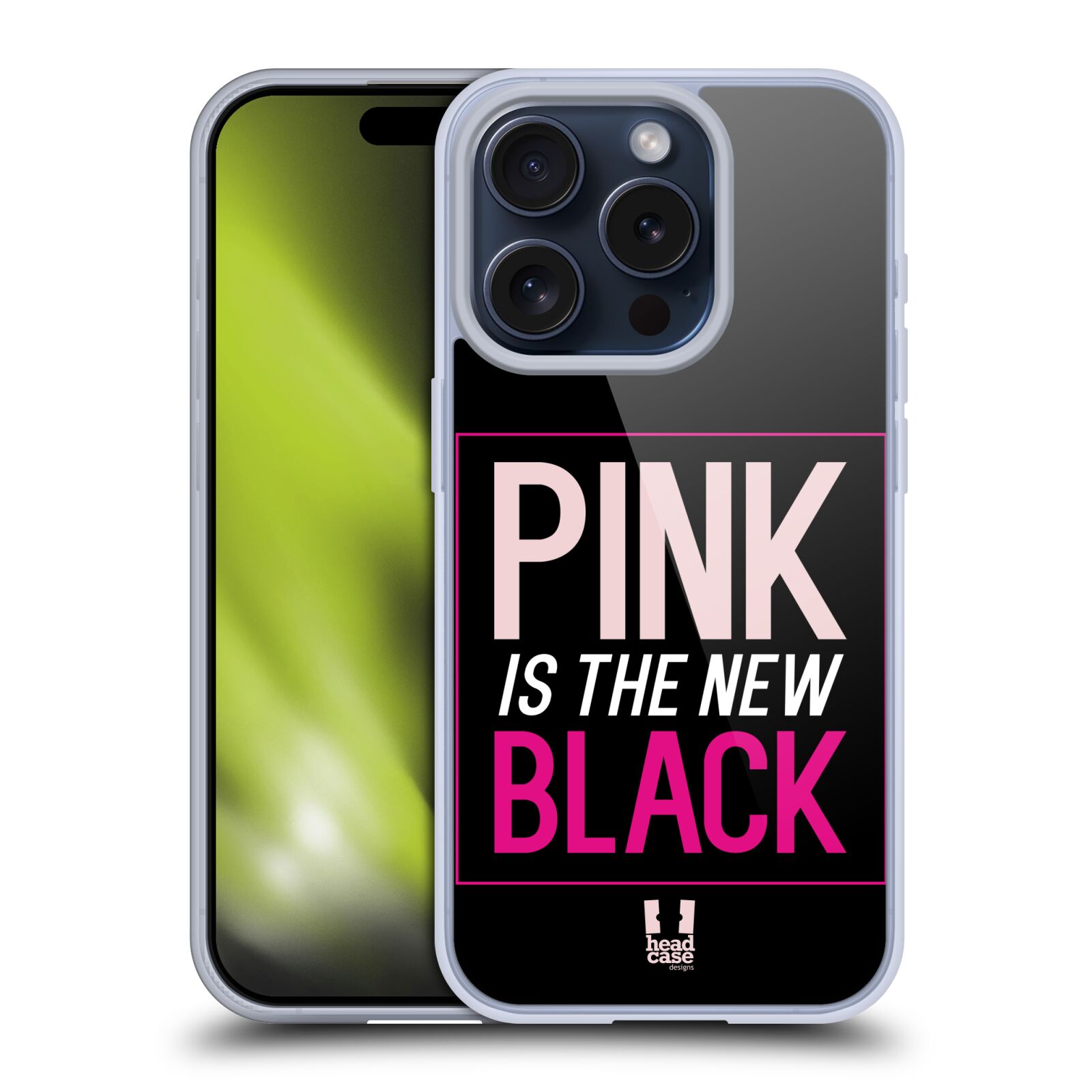 CUSTODIA HEAD CASE DESIGNS PINK EMPIRE SOFT GEL PER TELEFONI APPLE iPHONE - Foto 12 di 14