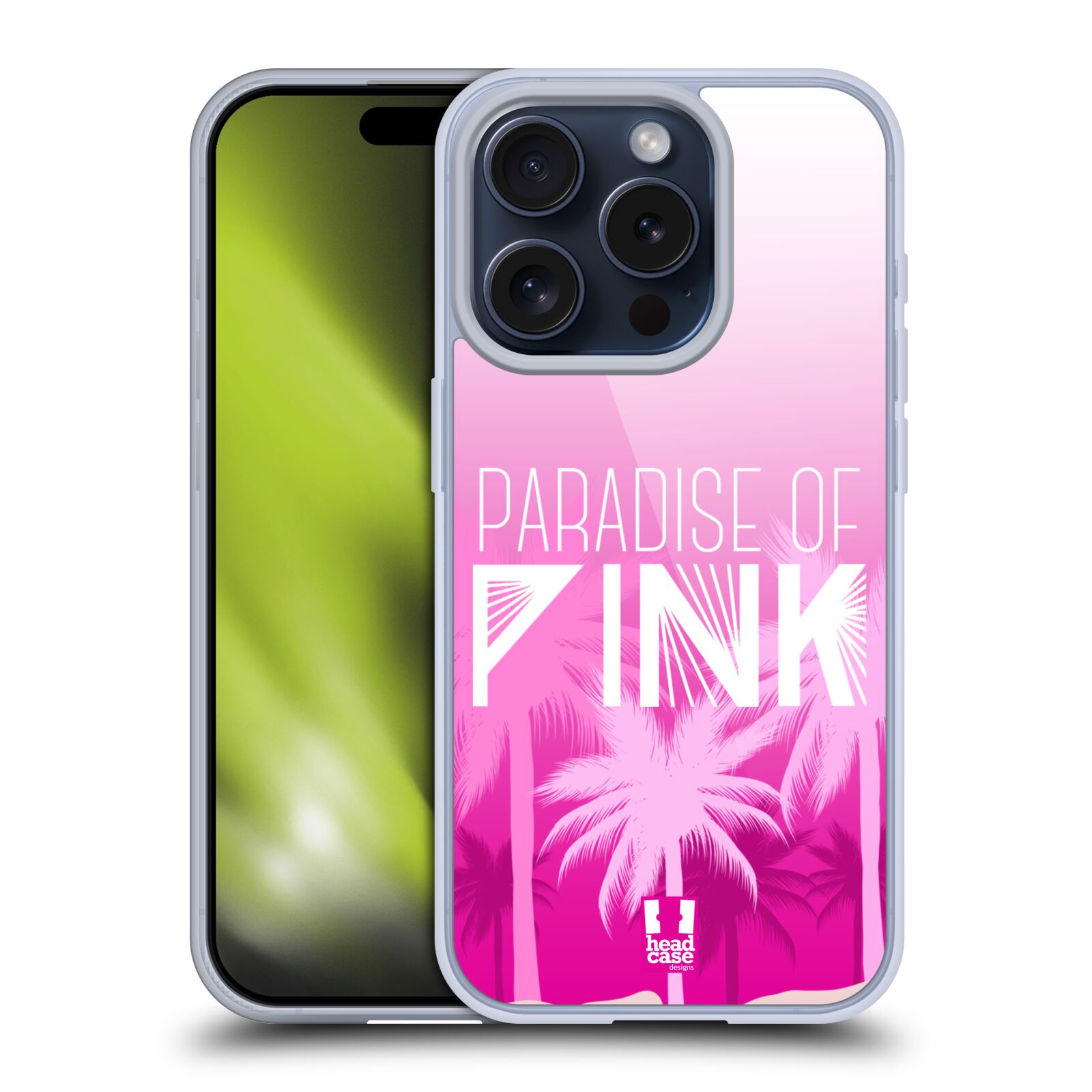 CUSTODIA HEAD CASE DESIGNS PINK EMPIRE SOFT GEL PER TELEFONI APPLE iPHONE - Foto 14 di 14