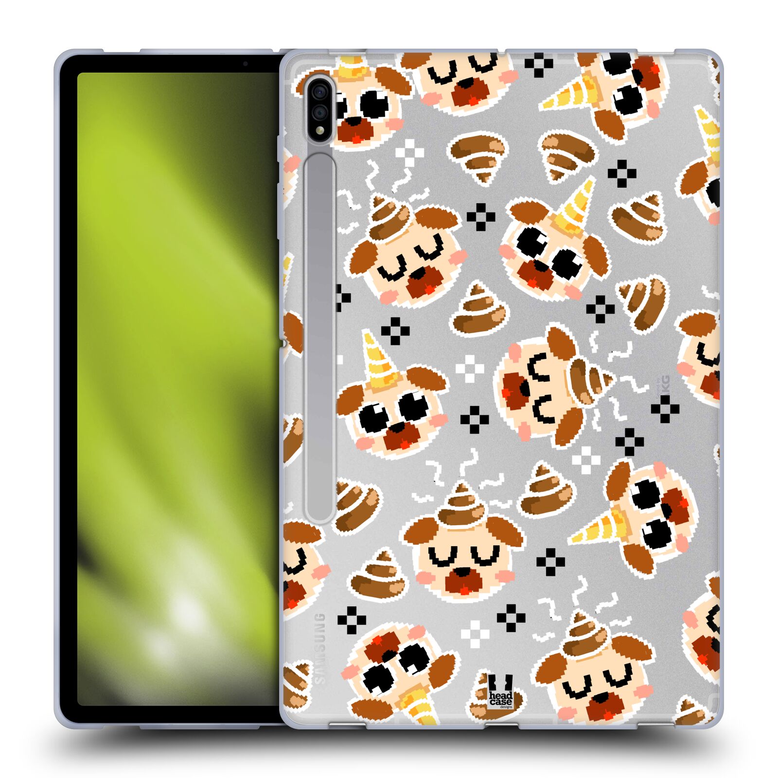 HEAD CASE DESIGNS PIXEL CREATURES SOFT GEL CASE FOR SAMSUNG TABLETS 1 - Picture 9 of 10