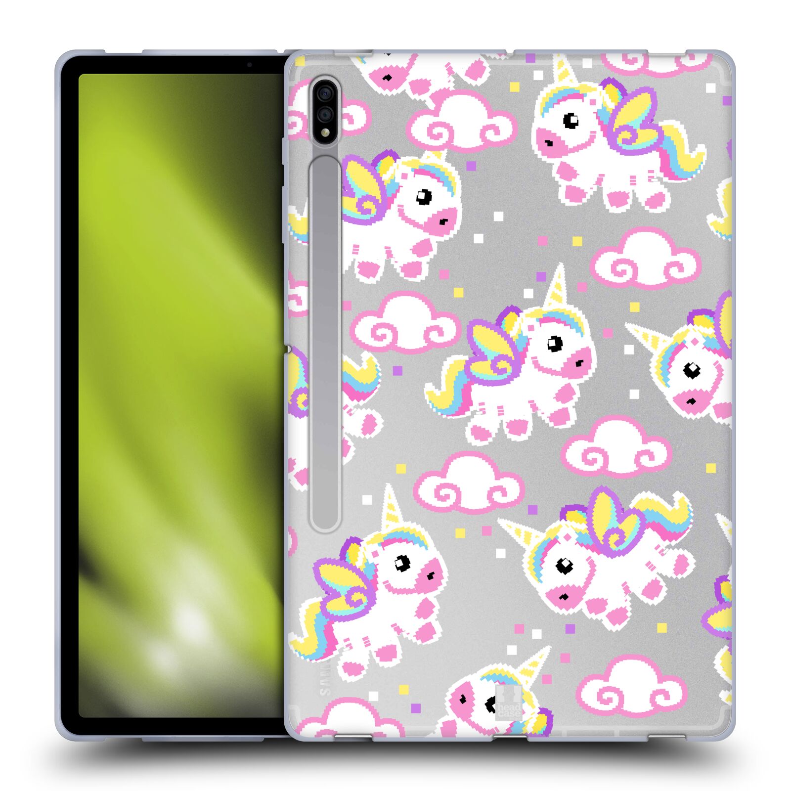 HEAD CASE DESIGNS PIXEL CREATURES SOFT GEL CASE FOR SAMSUNG TABLETS 1 - Picture 10 of 10
