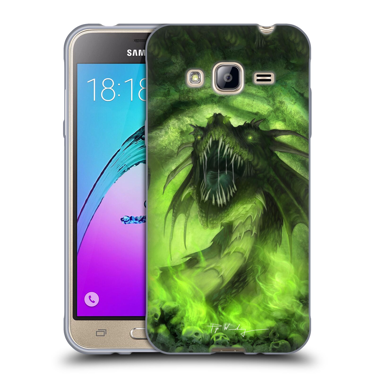OFFICIAL PIYA WANNACHAIWONG BLACK DRAGONS SOFT GEL CASE FOR SAMSUNG PHONES 3 - Imagen 8 de 11