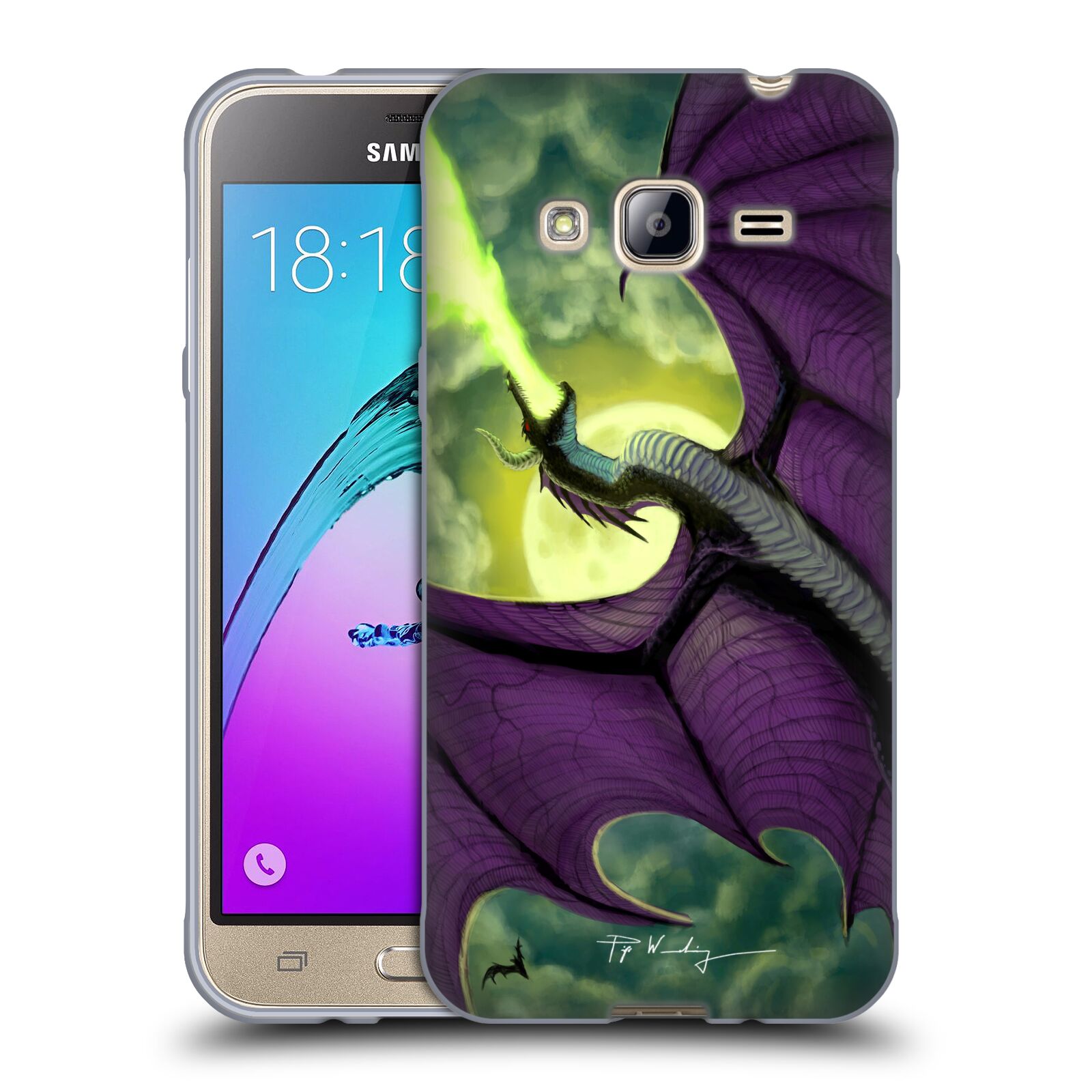 OFFICIAL PIYA WANNACHAIWONG BLACK DRAGONS SOFT GEL CASE FOR SAMSUNG PHONES 3 - Imagen 11 de 11
