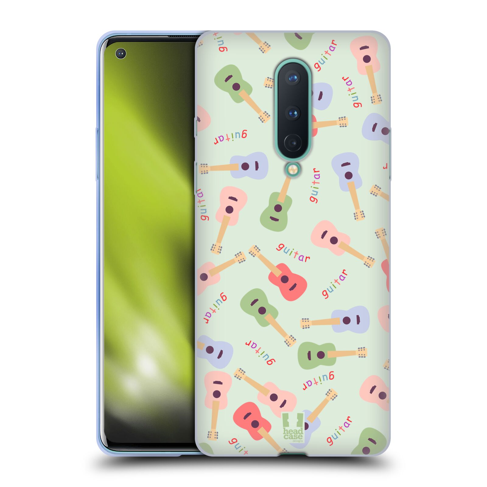 FUNDA HEAD CASE DESIGNS CON DIBUJO DE GEL SUAVE MUSICAL PARA TELÉFONOS GOOGLE ONEPLUS - Imagen 8 de 11