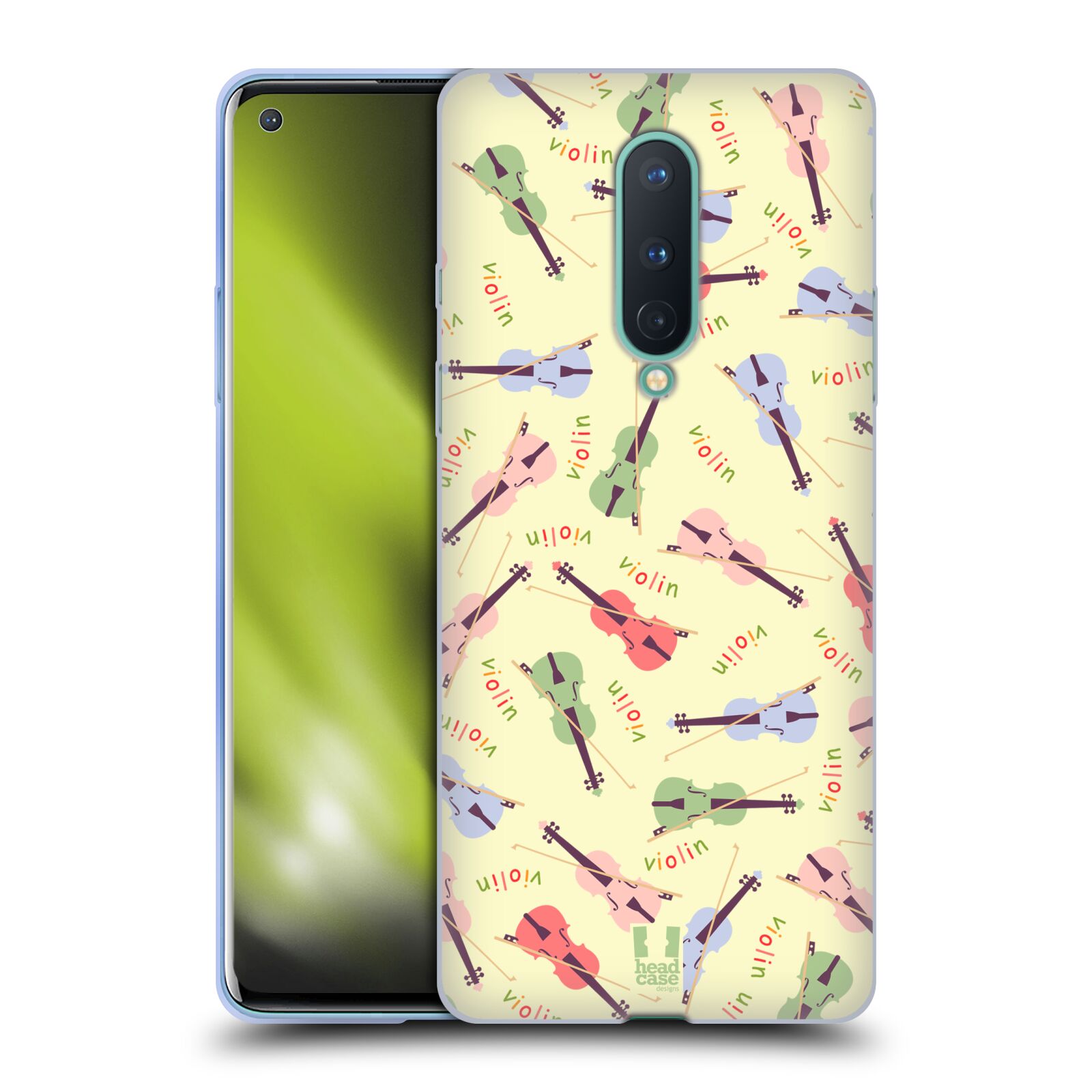 FUNDA HEAD CASE DESIGNS CON DIBUJO DE GEL SUAVE MUSICAL PARA TELÉFONOS GOOGLE ONEPLUS - Imagen 11 de 11