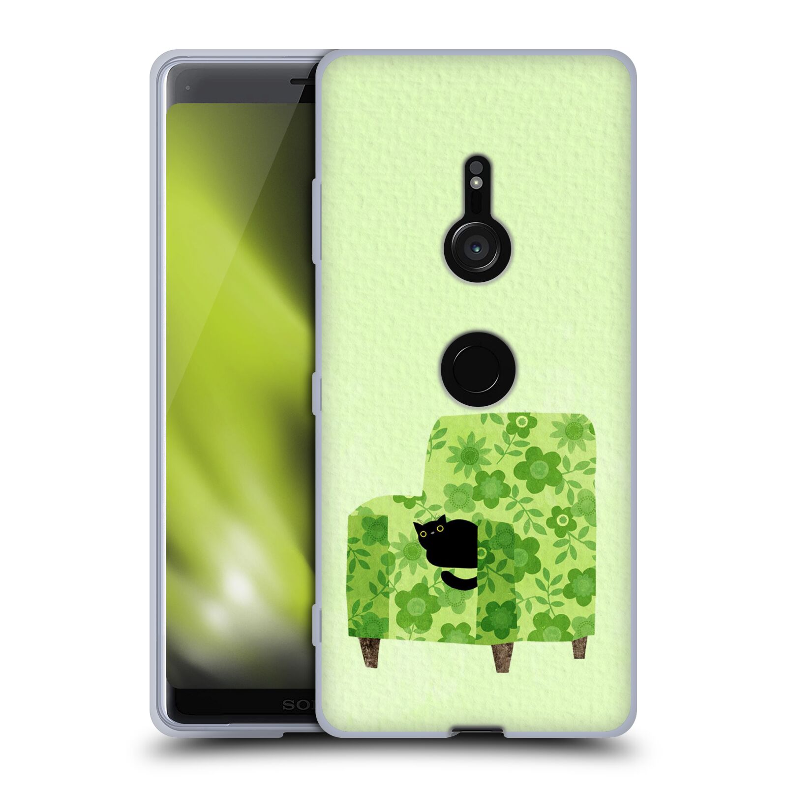 OFFICIAL PLANET CAT ARM CHAIR SOFT GEL CASE FOR SONY PHONES 1 - Picture 14 of 19