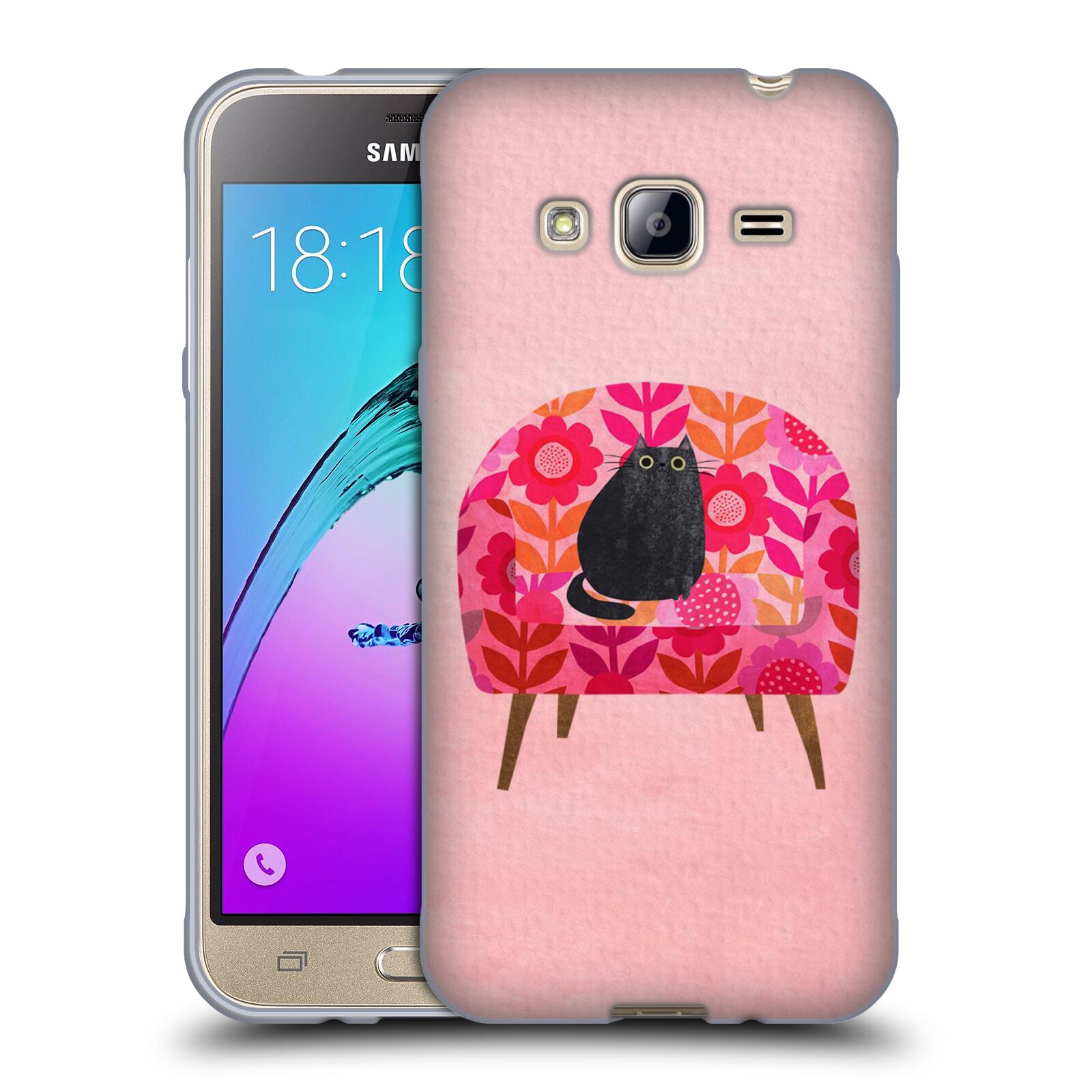 OFFICIAL PLANET CAT ARM CHAIR SOFT GEL CASE FOR SAMSUNG PHONES 3 - Picture 16 of 19