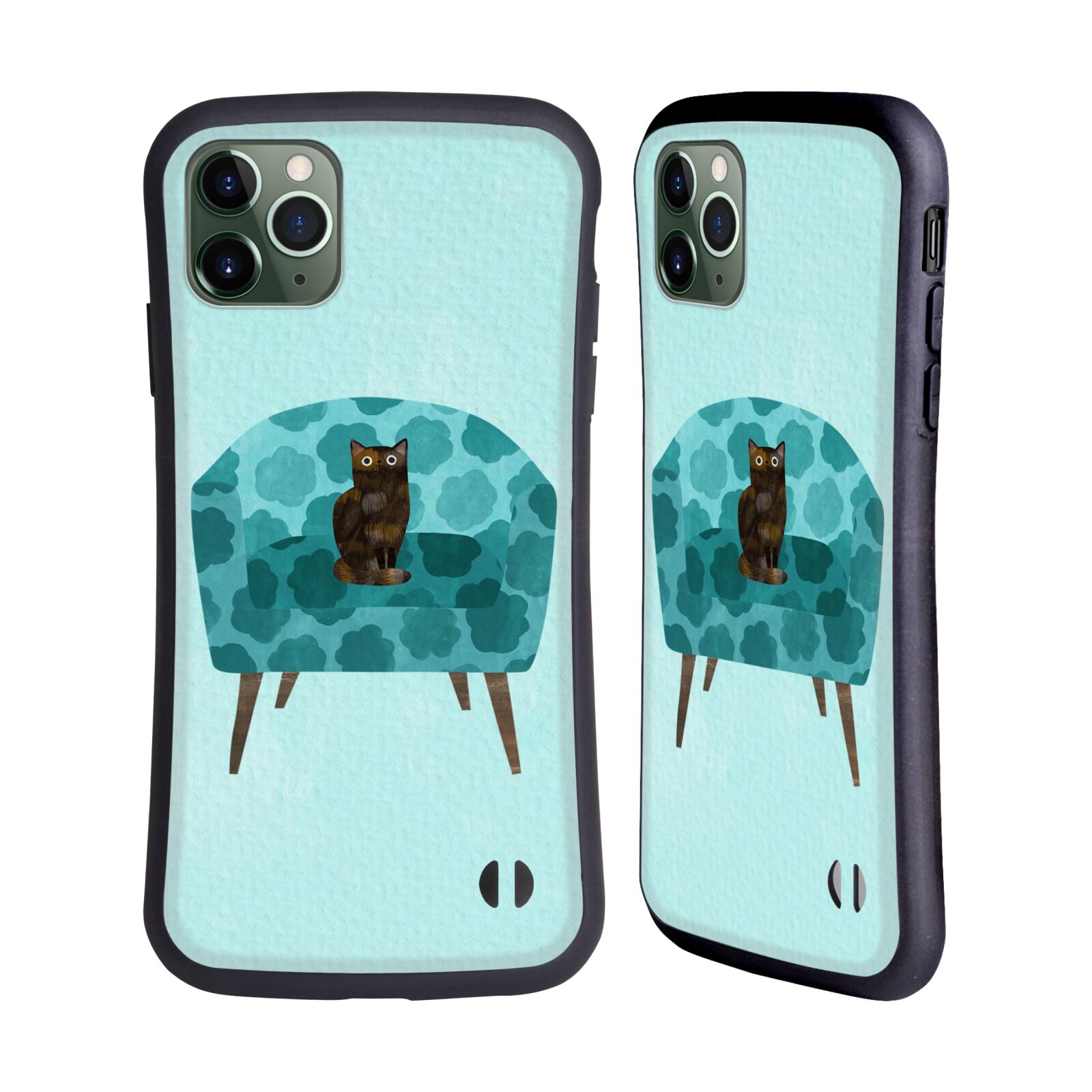 OFFICIAL PLANET CAT ARM CHAIR HYBRID CASE FOR APPLE iPHONES PHONES - Picture 19 of 19