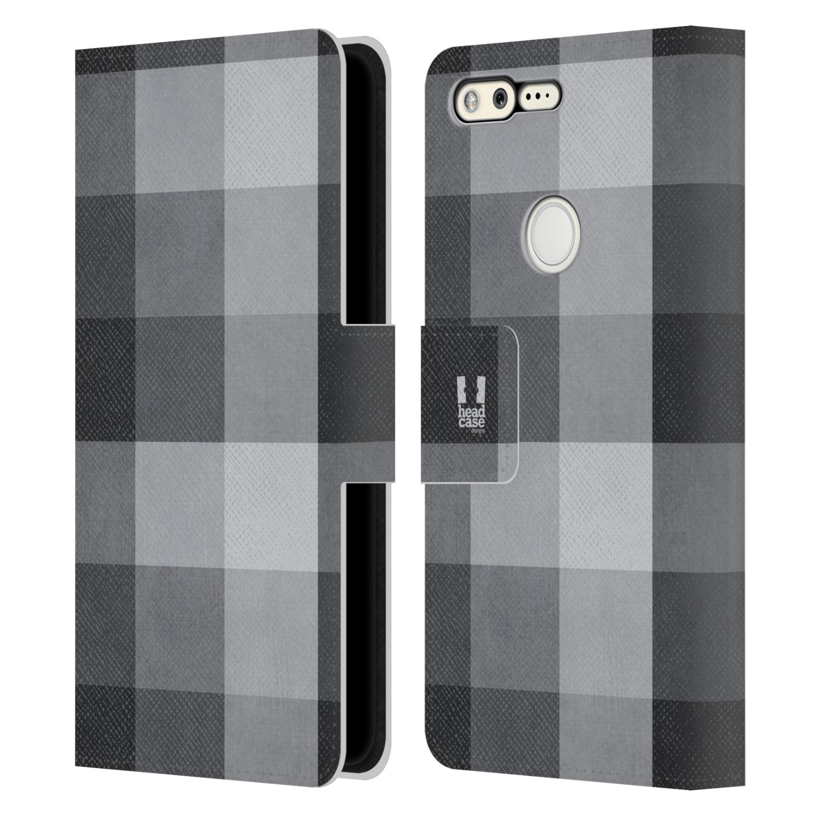 HEAD CASE DESIGNS PLAID - PATTERN COLLECTION LEATHER BOOK CASE FOR GOOGLE PHONES - Picture 7 of 18