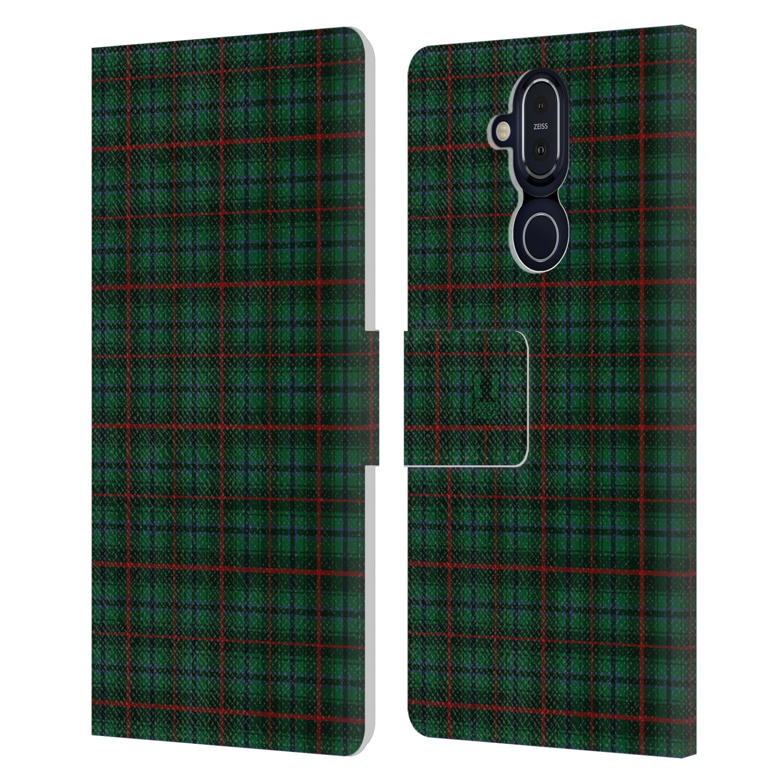 HEAD CASE DESIGNS PLAID - PATTERN COLLECTION LEATHER BOOK CASE FOR NOKIA PHONES - Picture 9 of 18