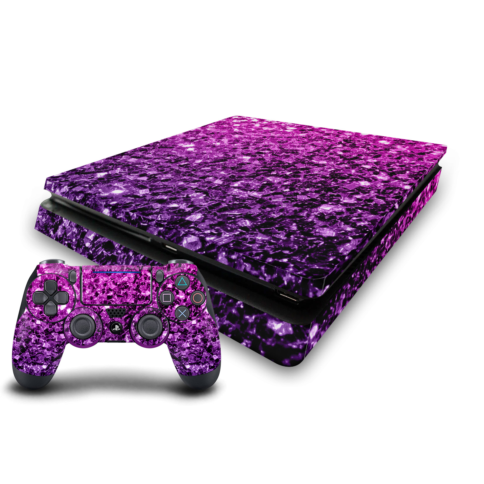 OFFICIAL PLDESIGN ART MIX VINYL SKIN DECAL FOR PS4 SLIM CONSOLE & CONTROLLER